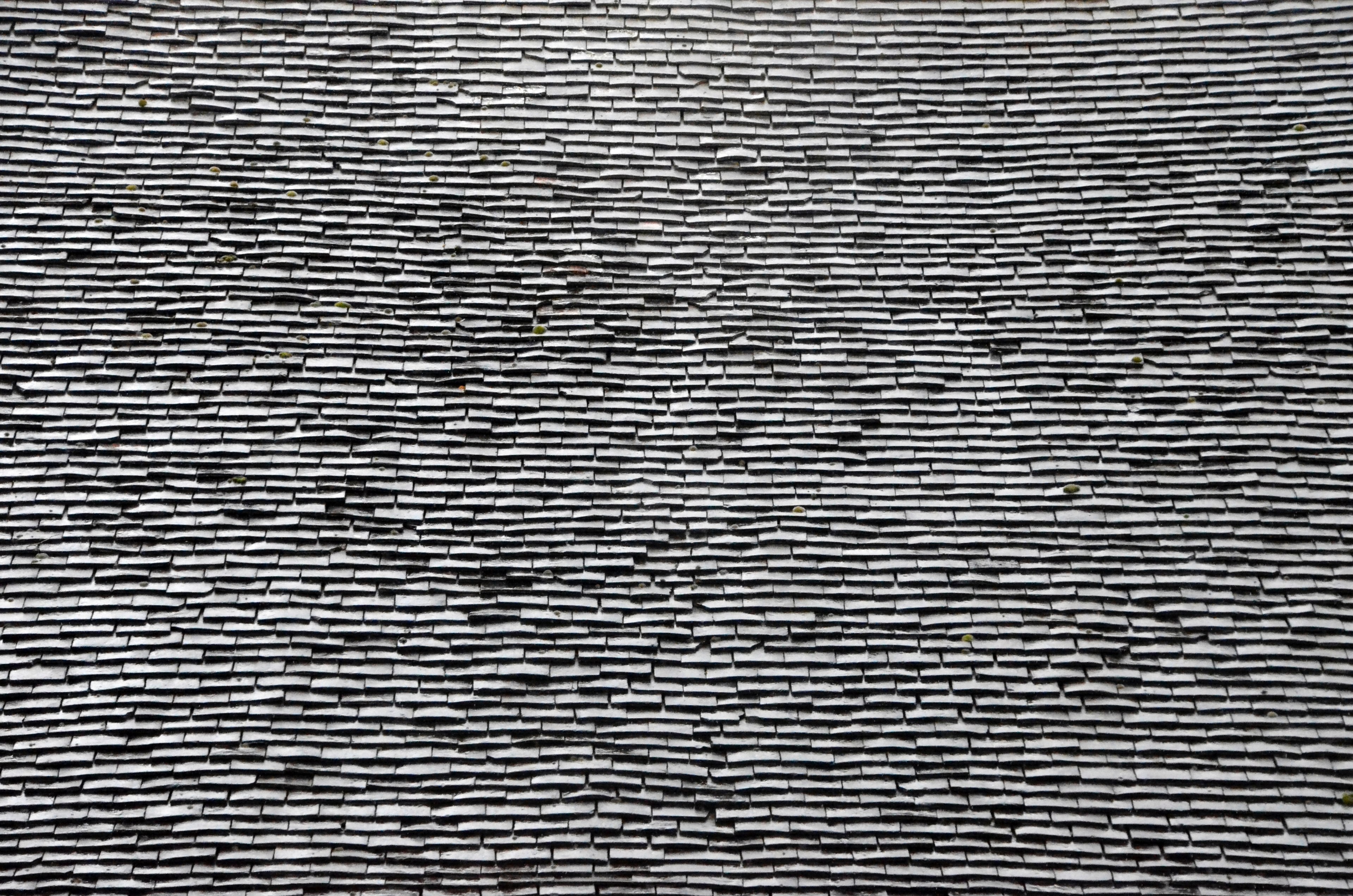 irregular pattern pattern roof tile and roof 4k, HD Wallpaper