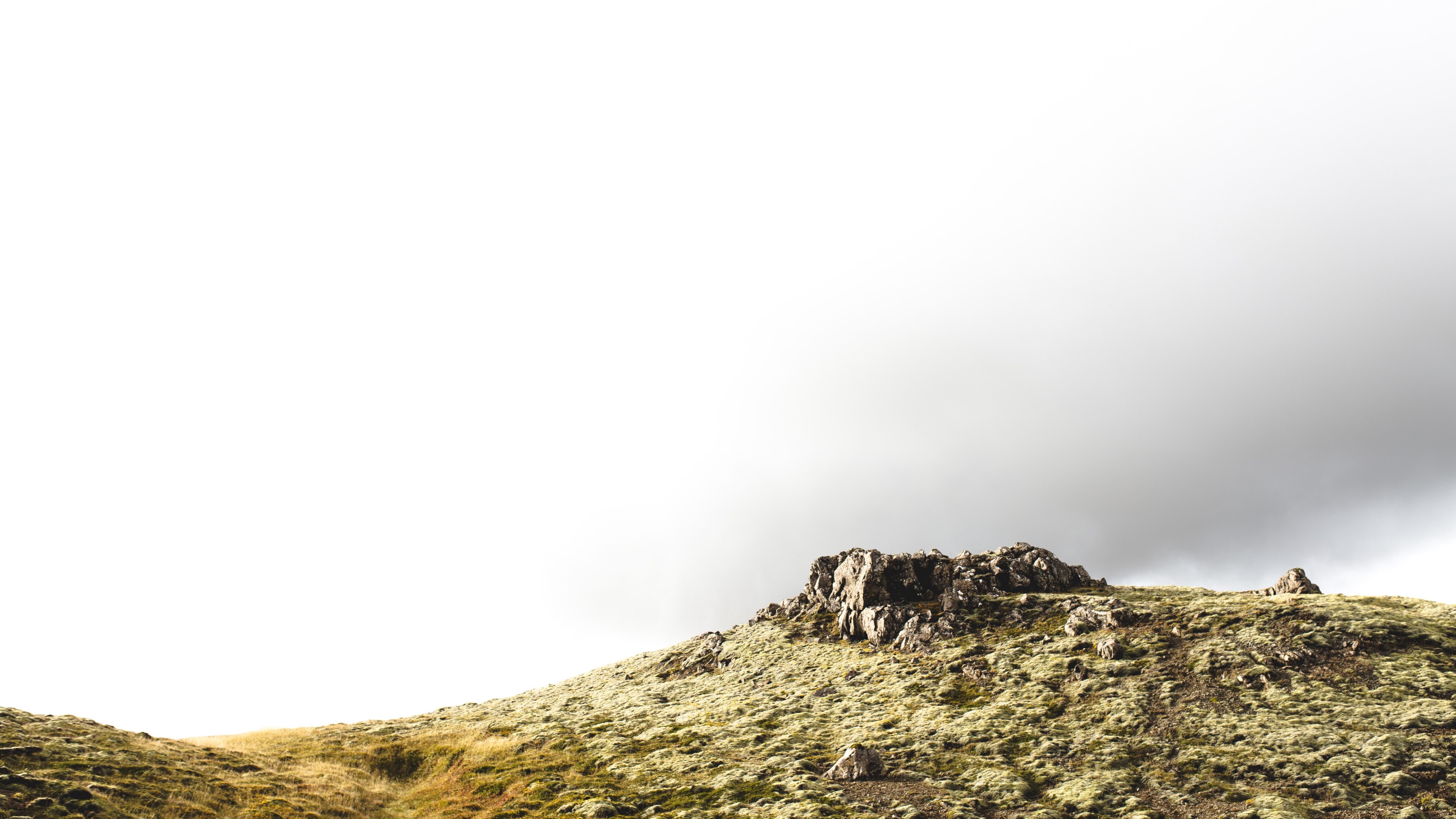 cloudy cloud hiking and hike 4k, HD Wallpaper