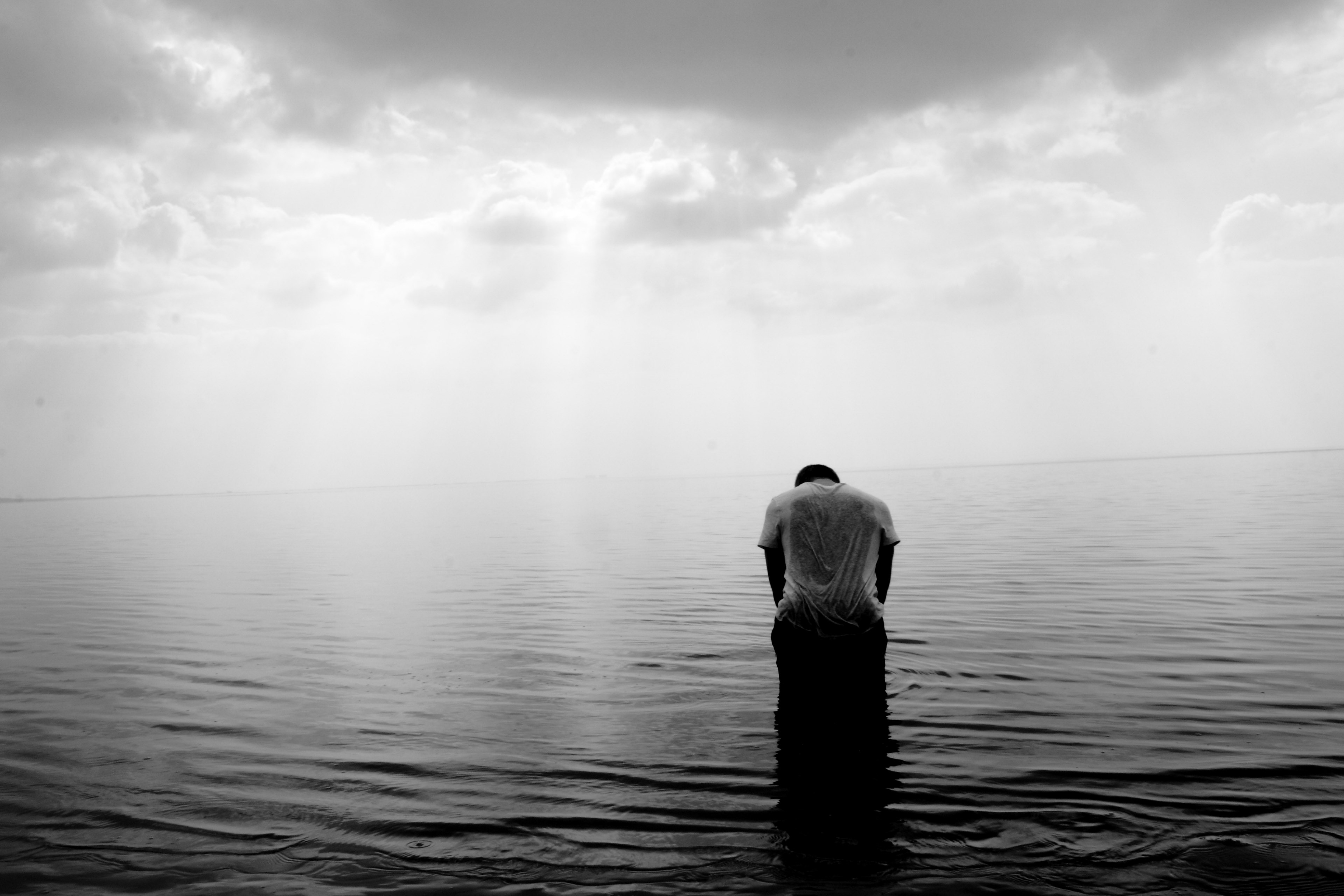 person water ocean and sea 4k, HD Wallpaper