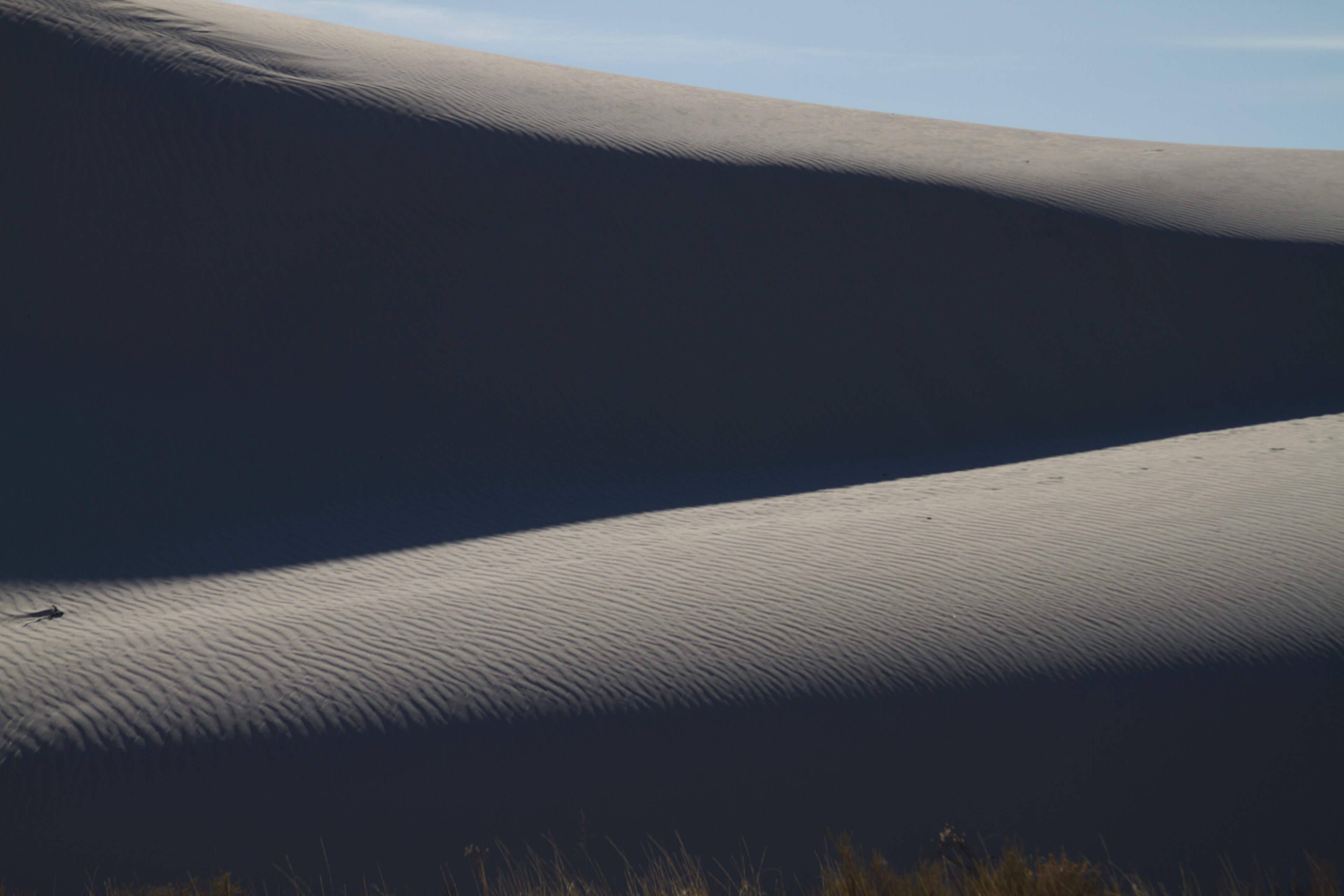 rolling rippling dunes of white sands national monument, sand dune ripples 4k, HD Wallpaper