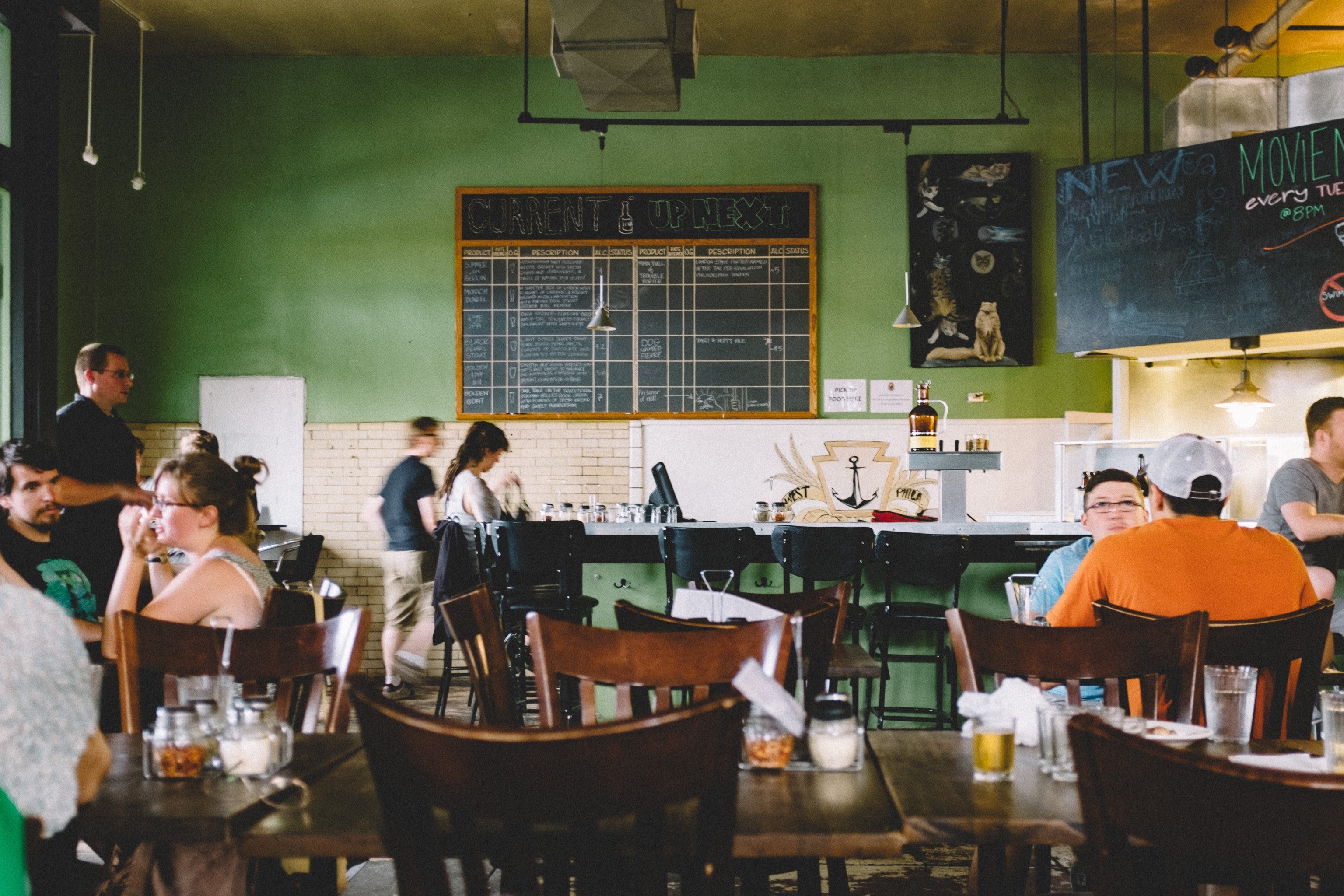 restaurant cafe beer and brewery 4k, HD Wallpaper
