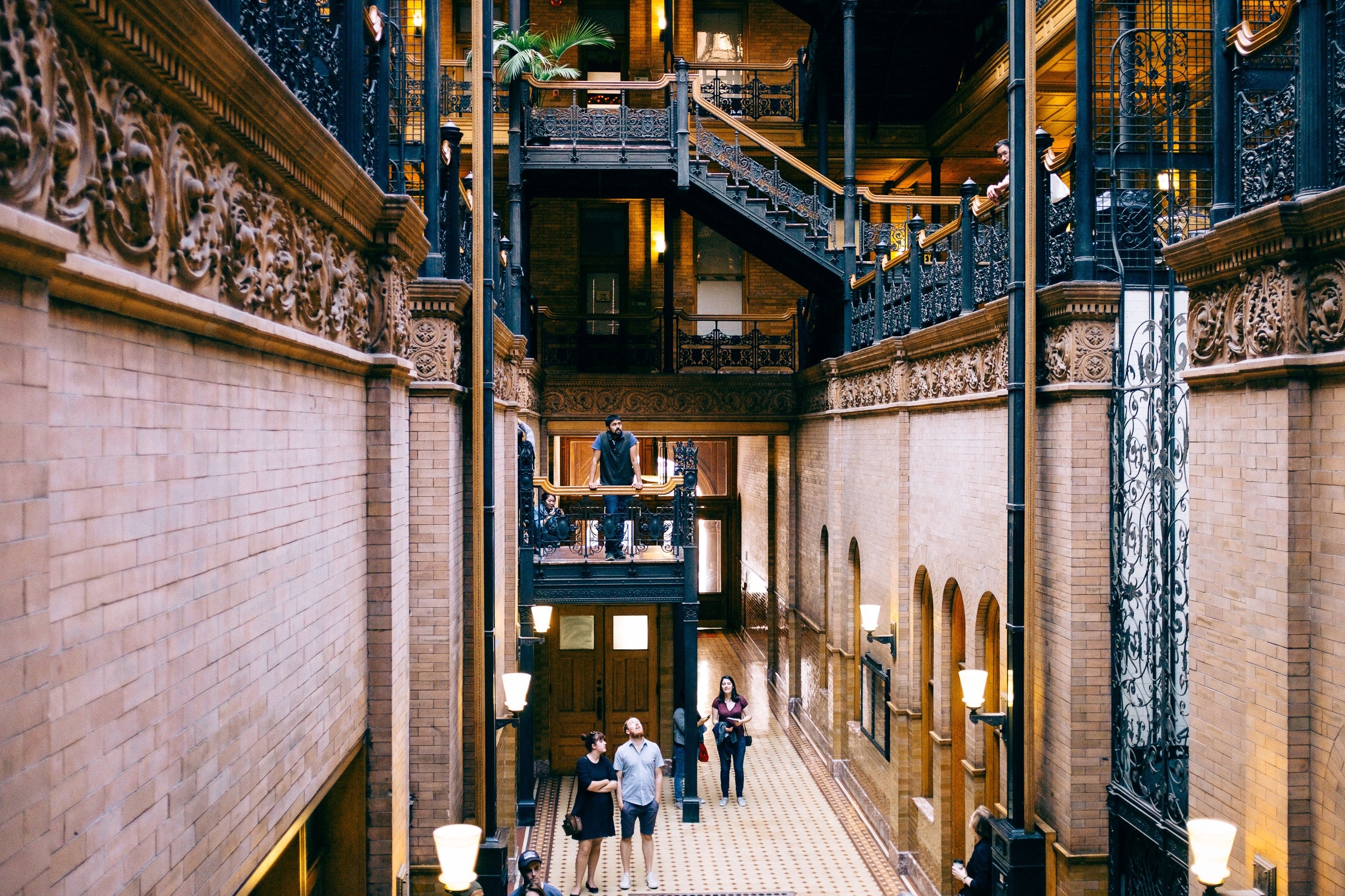 architecture indoor building and bradbury 4k, HD Wallpaper