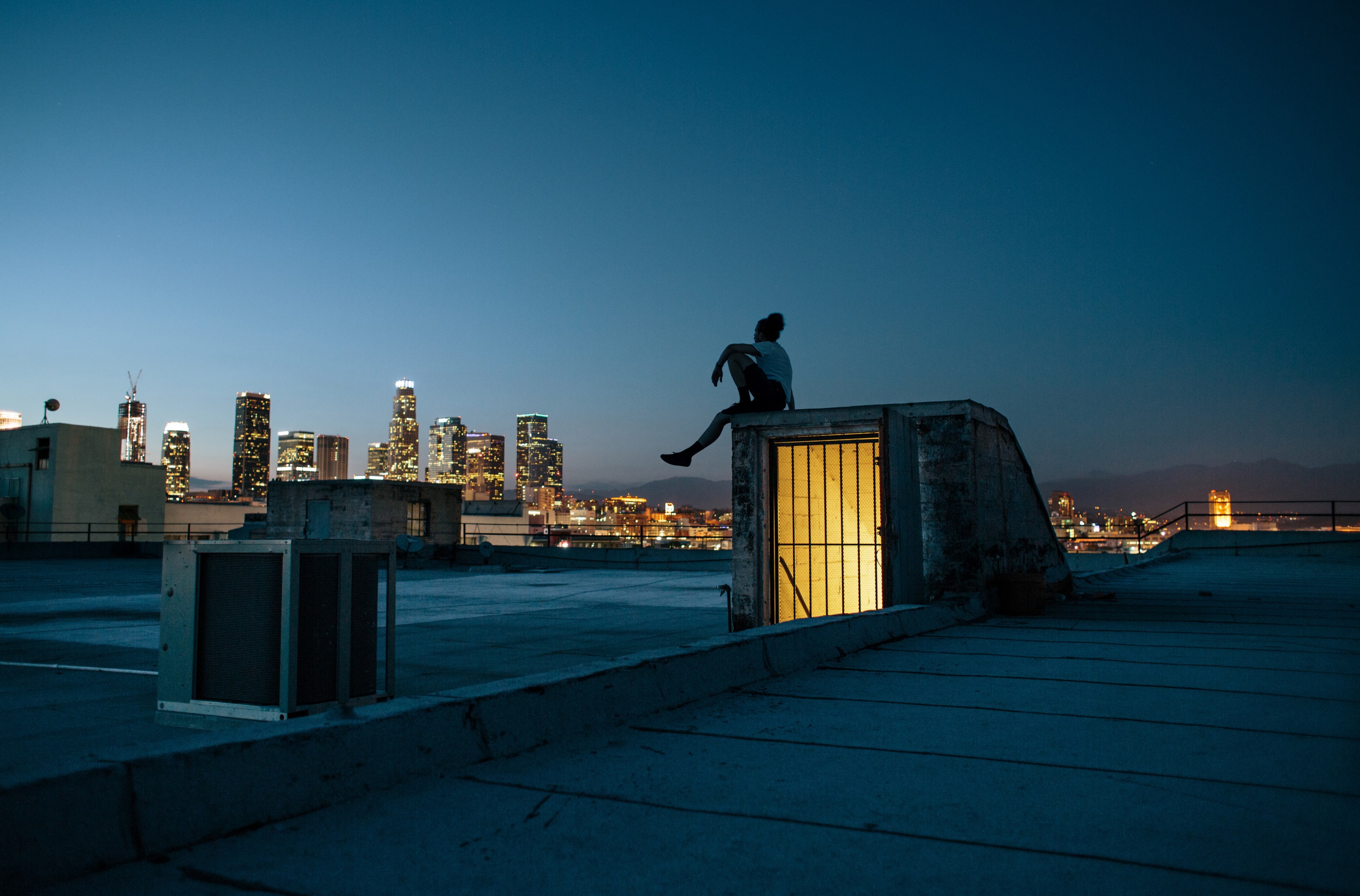 exposure long exposure alone and tower 4k, HD Wallpaper