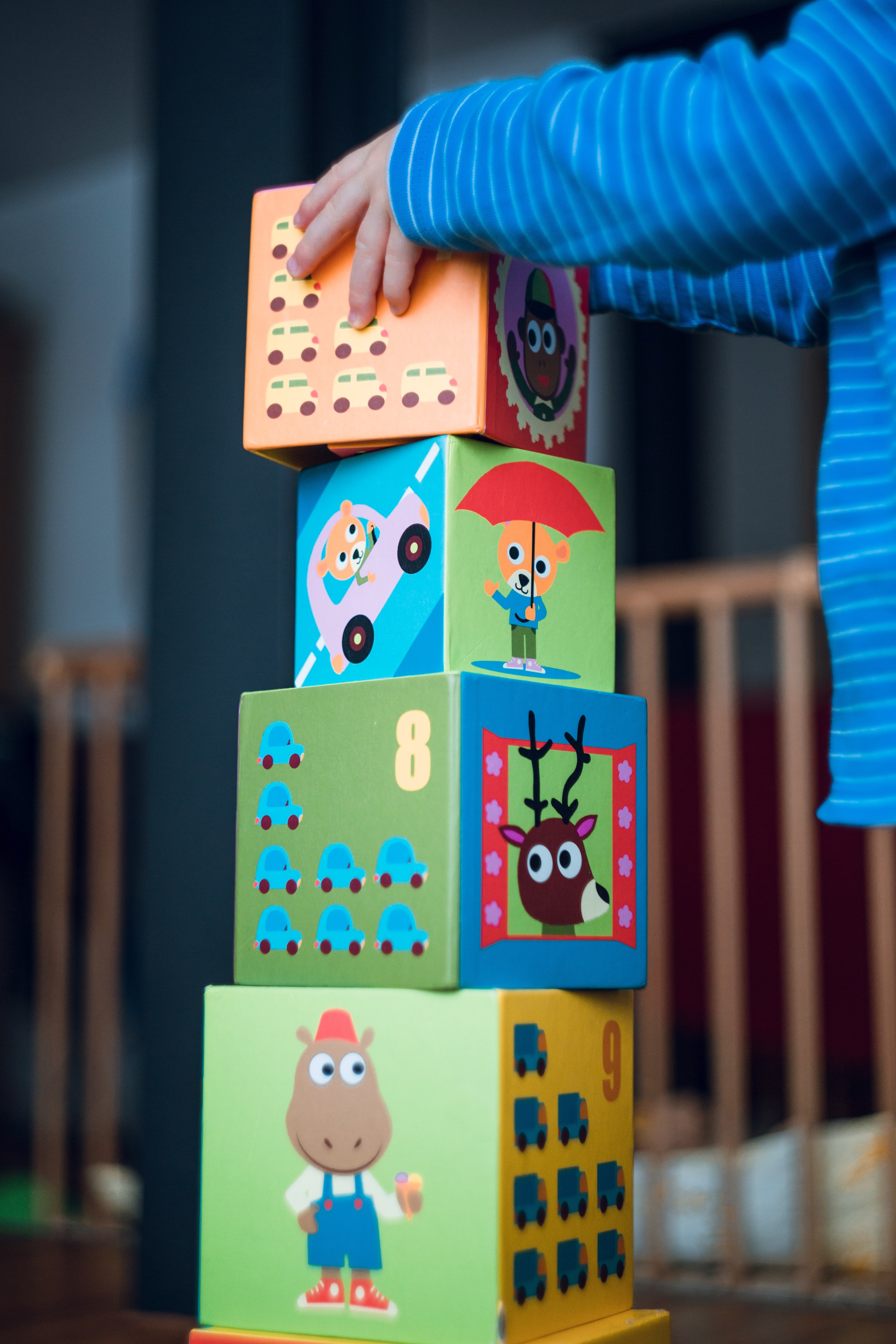 child brick kid and block hd, 4k, Phone HD Wallpaper