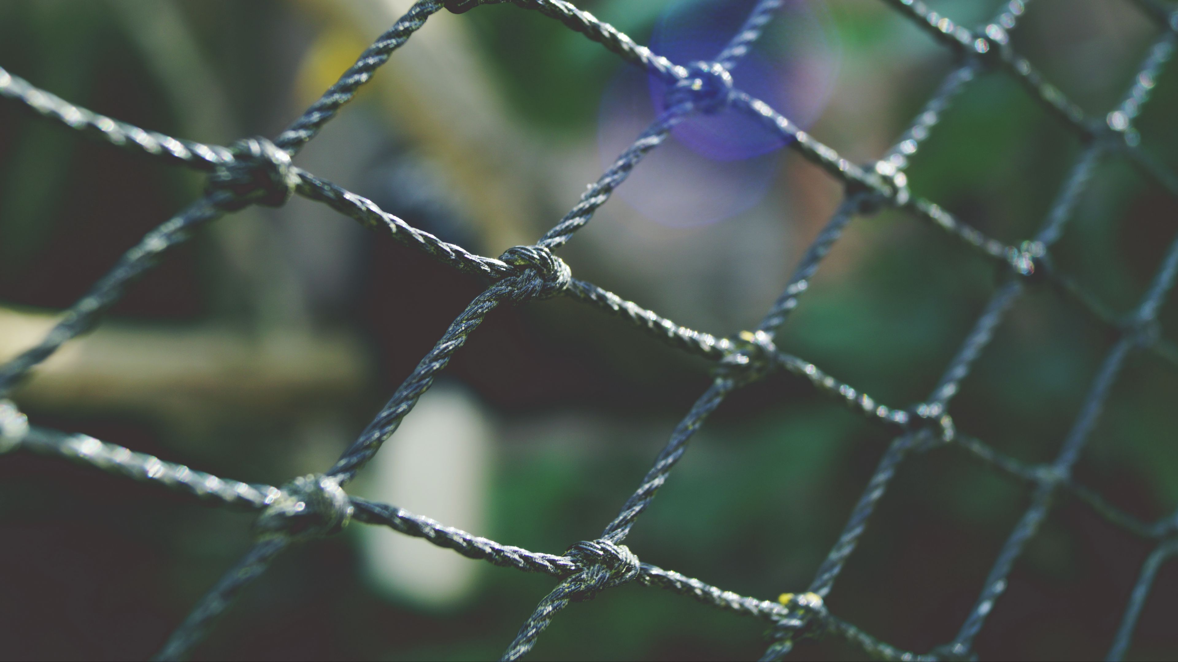 mesh, fence, weaving, 4k, HD Wallpaper
