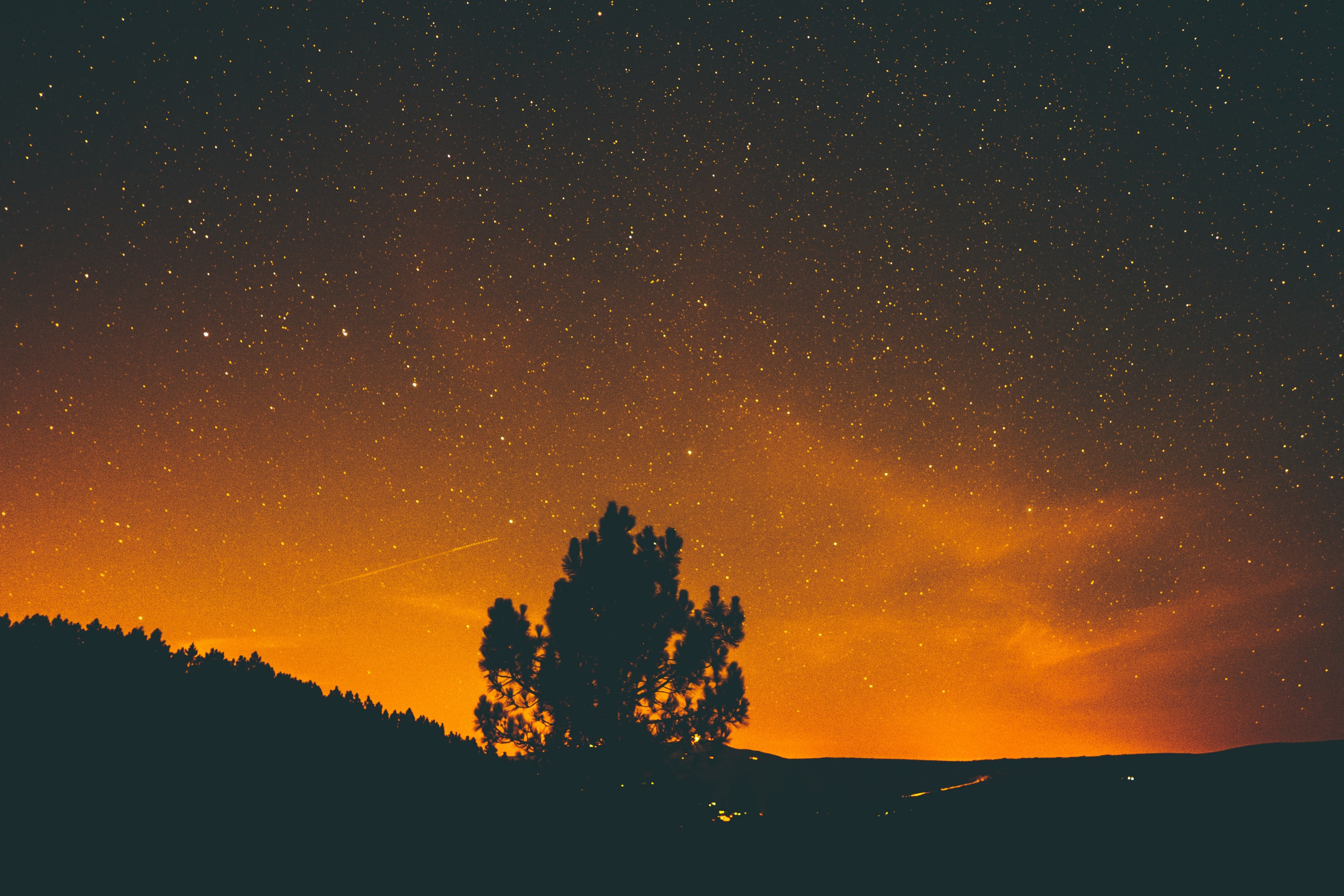 star night milky way and galaxy 4k, HD Wallpaper