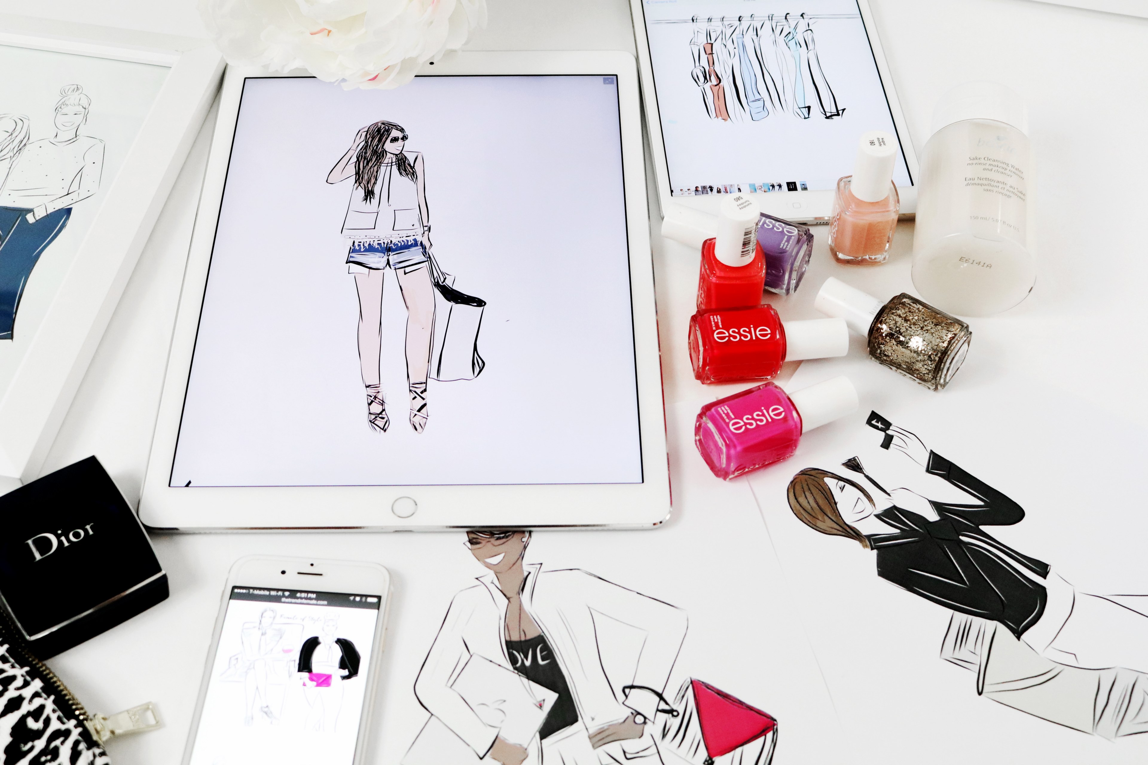 new york blogger small business and purse 4k, HD Wallpaper