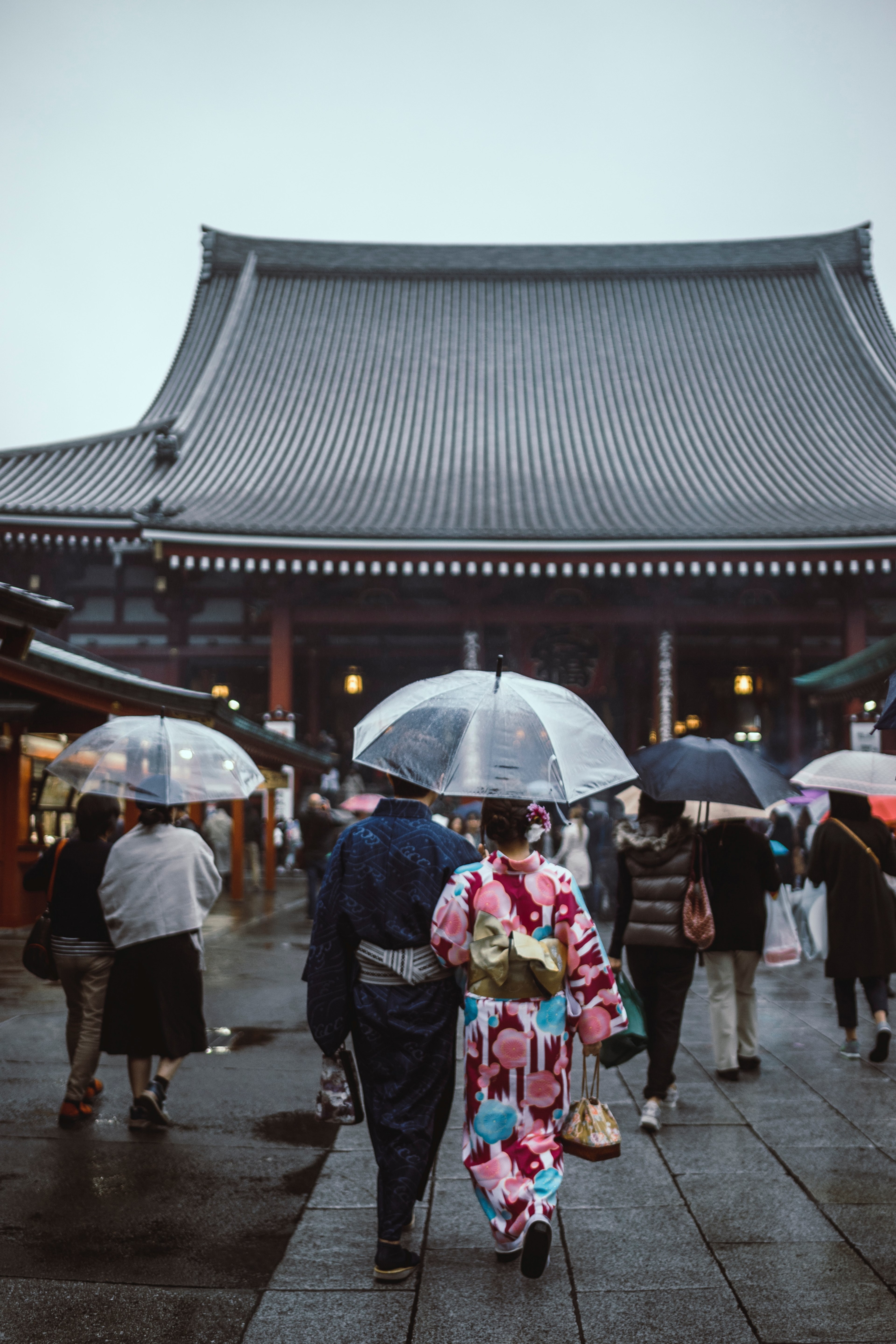 asakusa date 4k, Phone HD Wallpaper