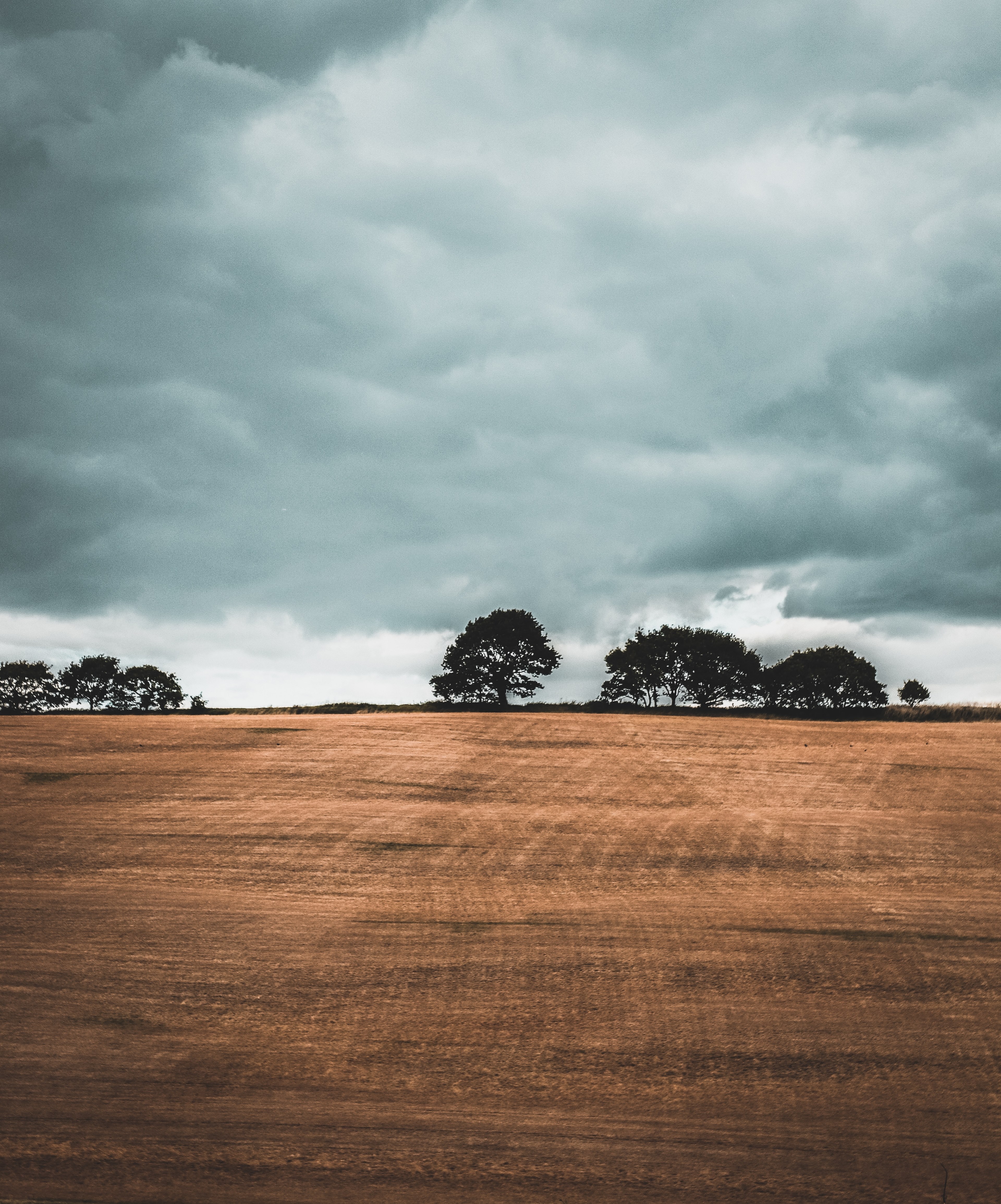 horizon silhouette dark and cloud hd, 4k, Phone HD Wallpaper