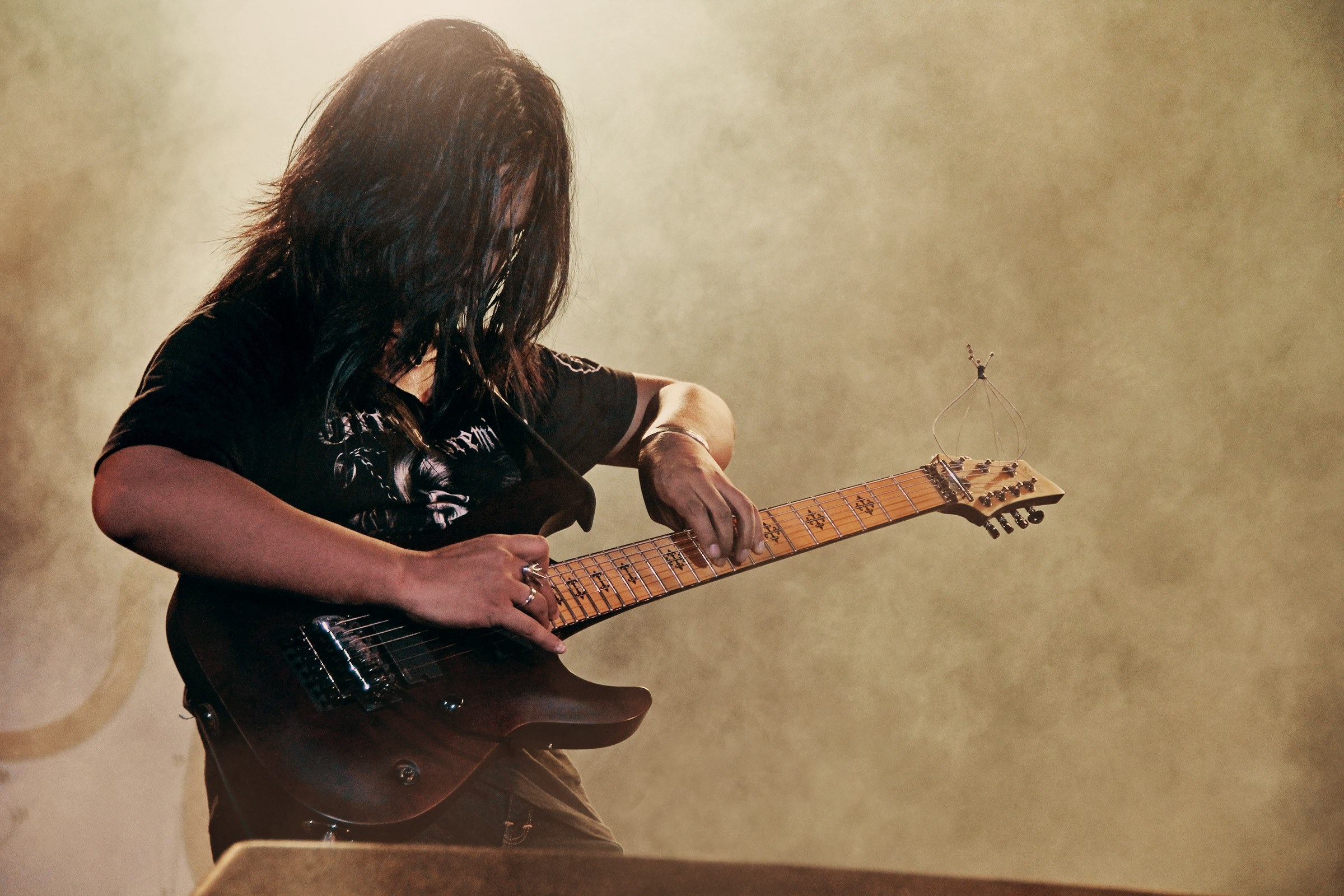 guitar music musician and man 4k, HD Wallpaper