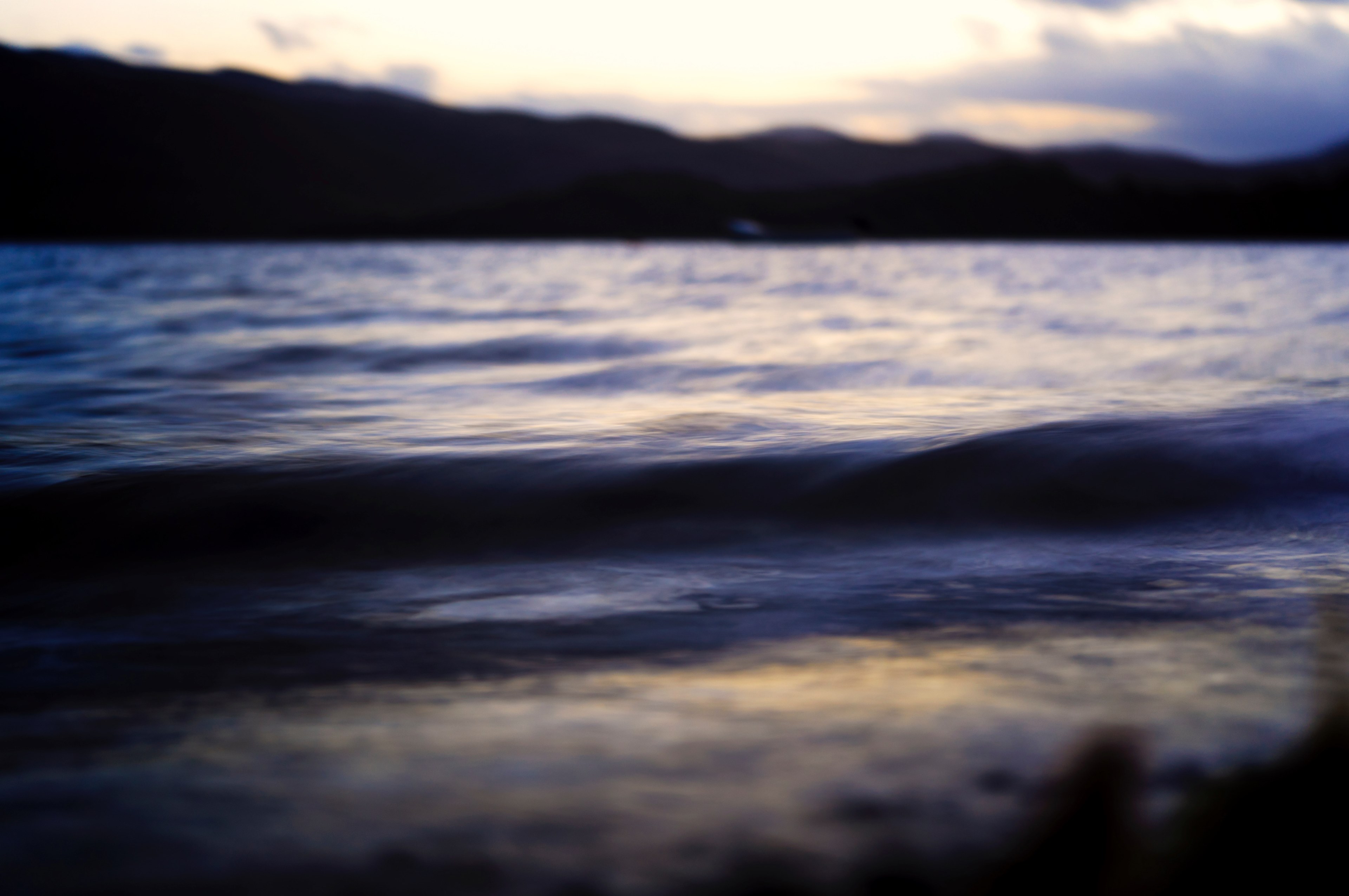 sunrise on the loch 4k, HD Wallpaper