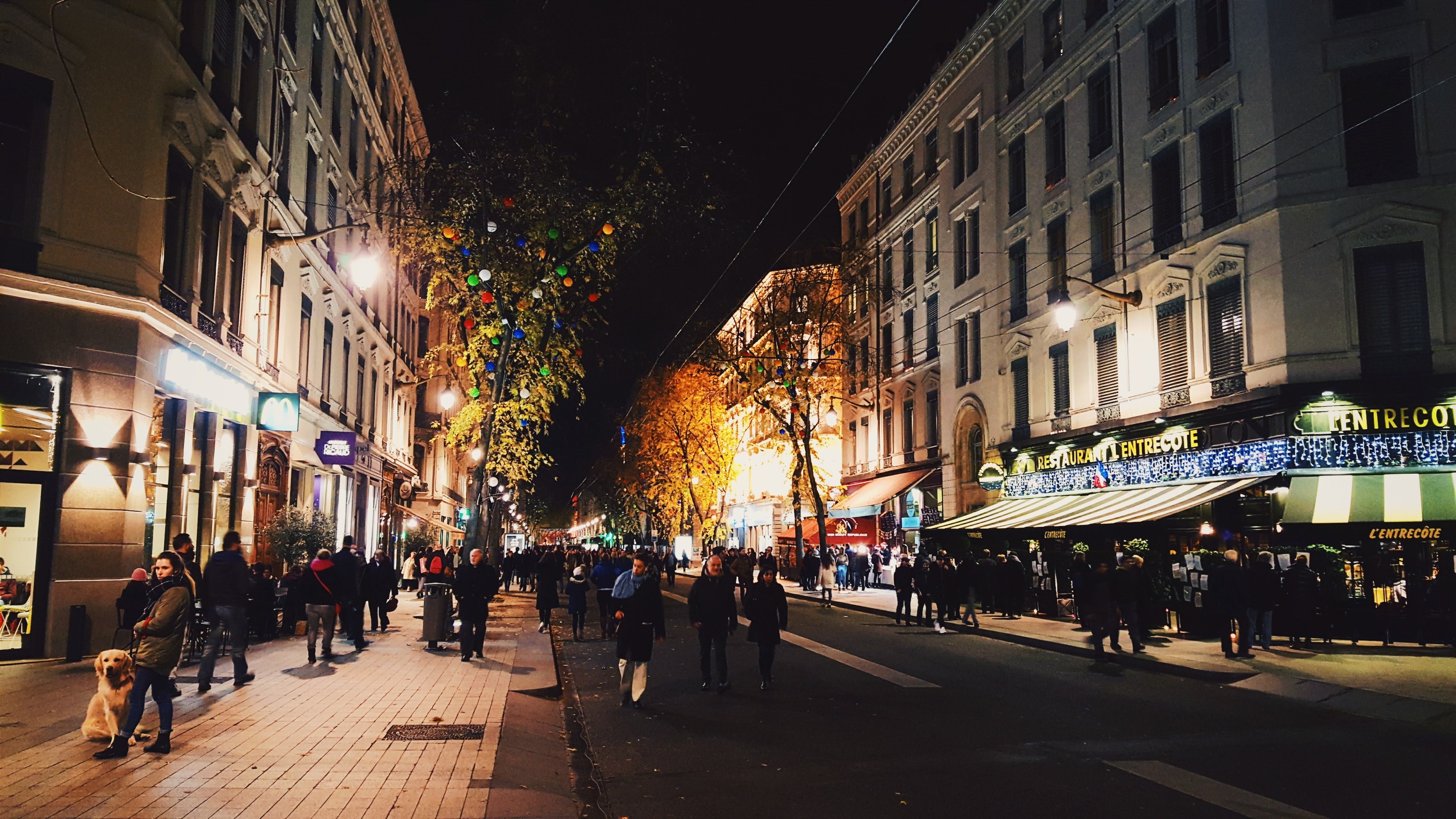 fte des lumires 2015 4k, HD Wallpaper