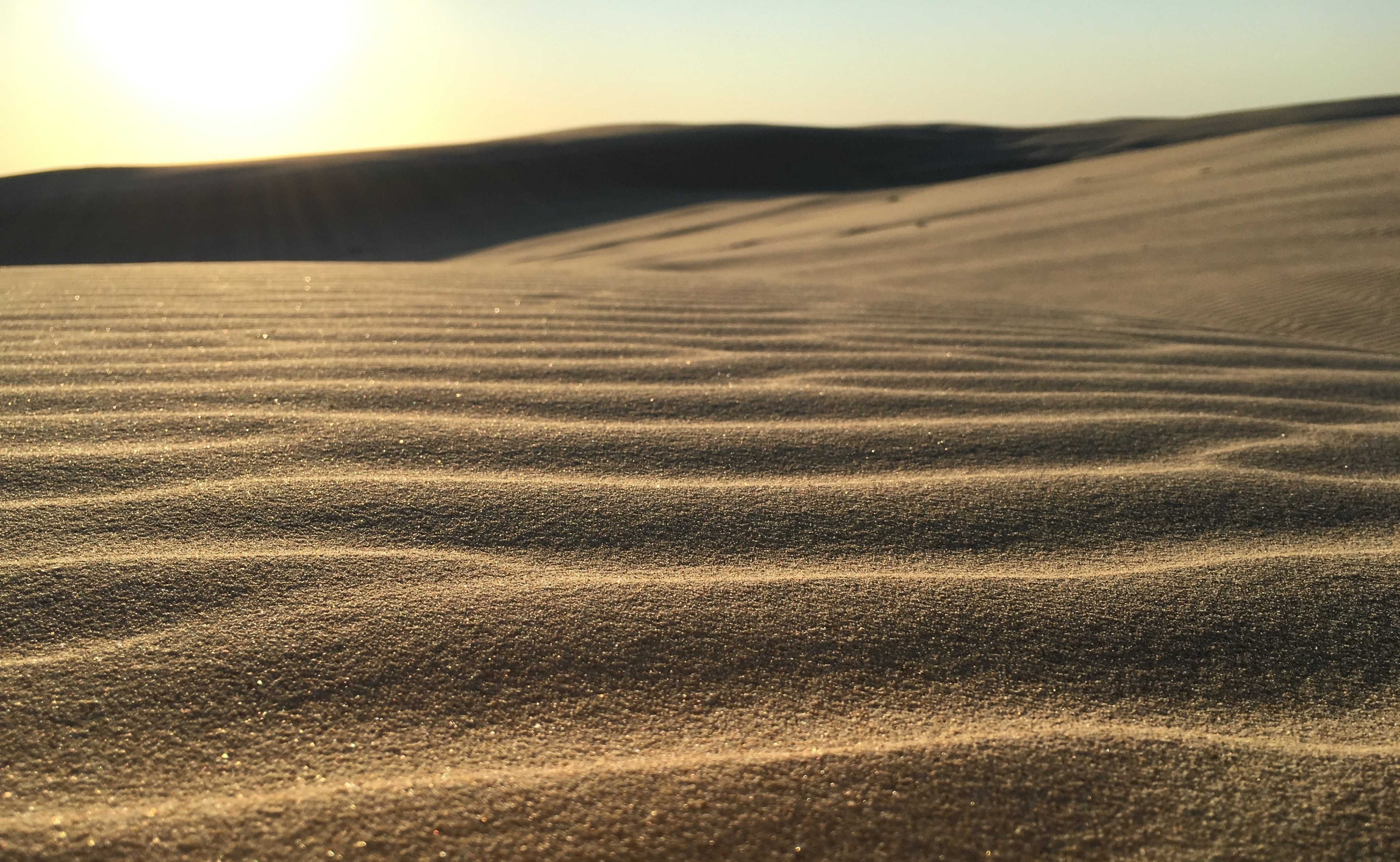 sand dune desert and landscape 4k, HD Wallpaper