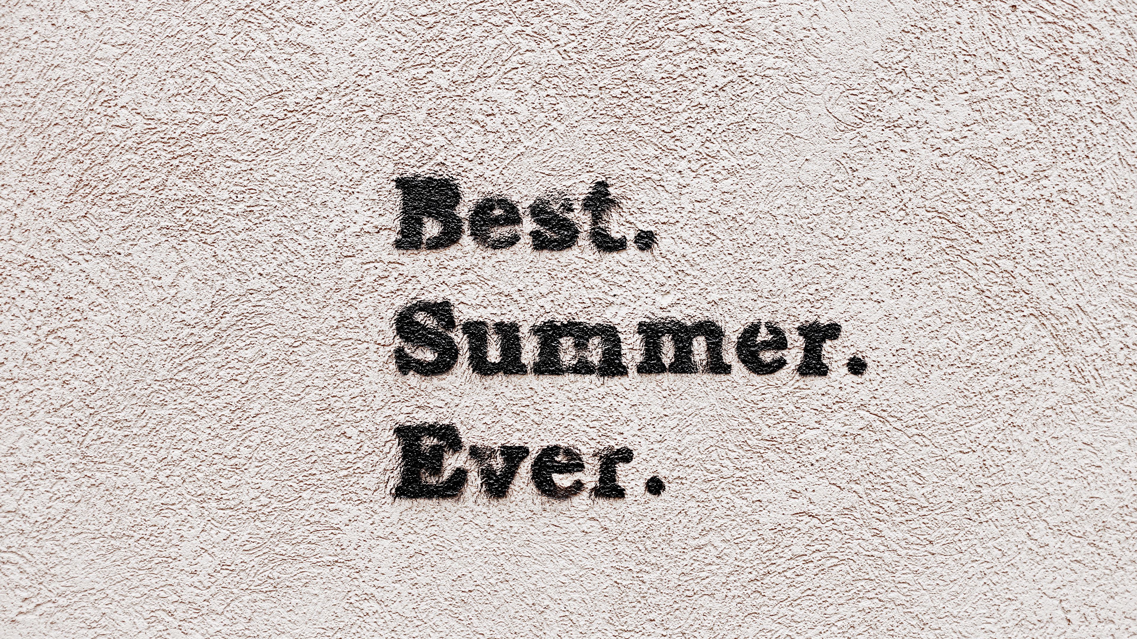 inscription, text, inspiration, summer, words, letters, 4k, HD Wallpaper