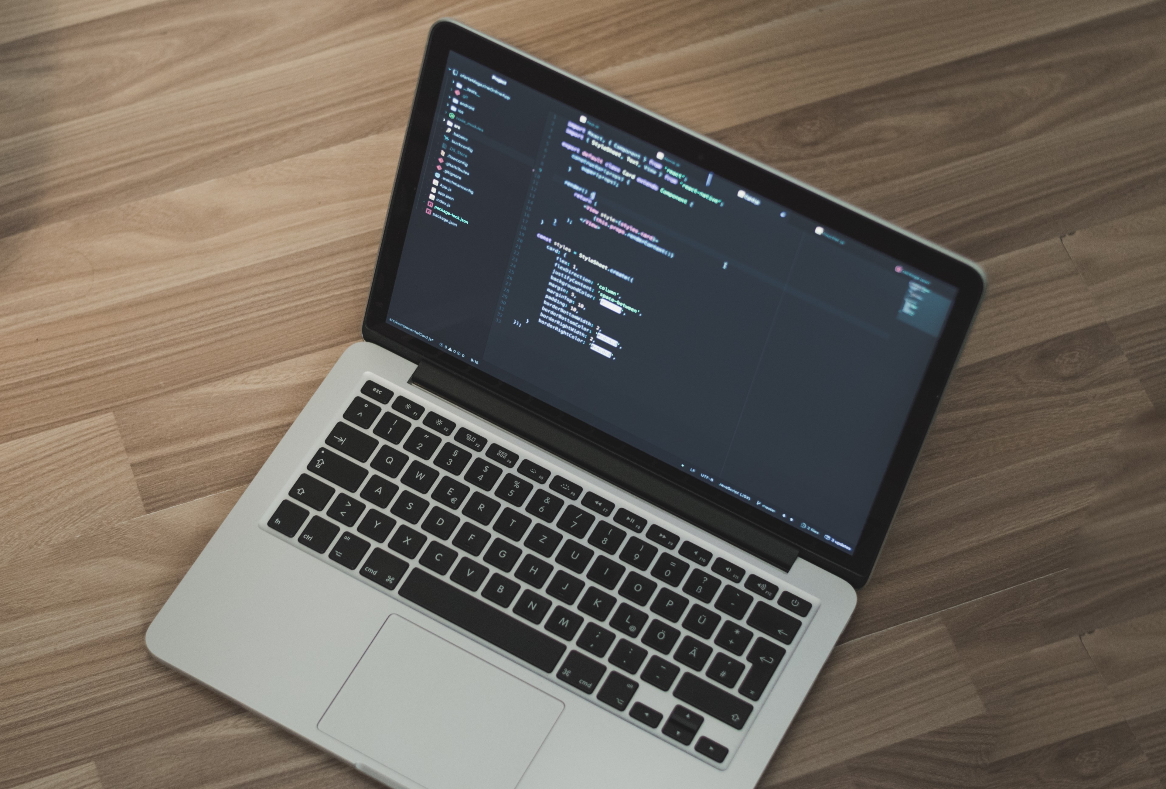 minimal macbook programming 4k, HD Wallpaper