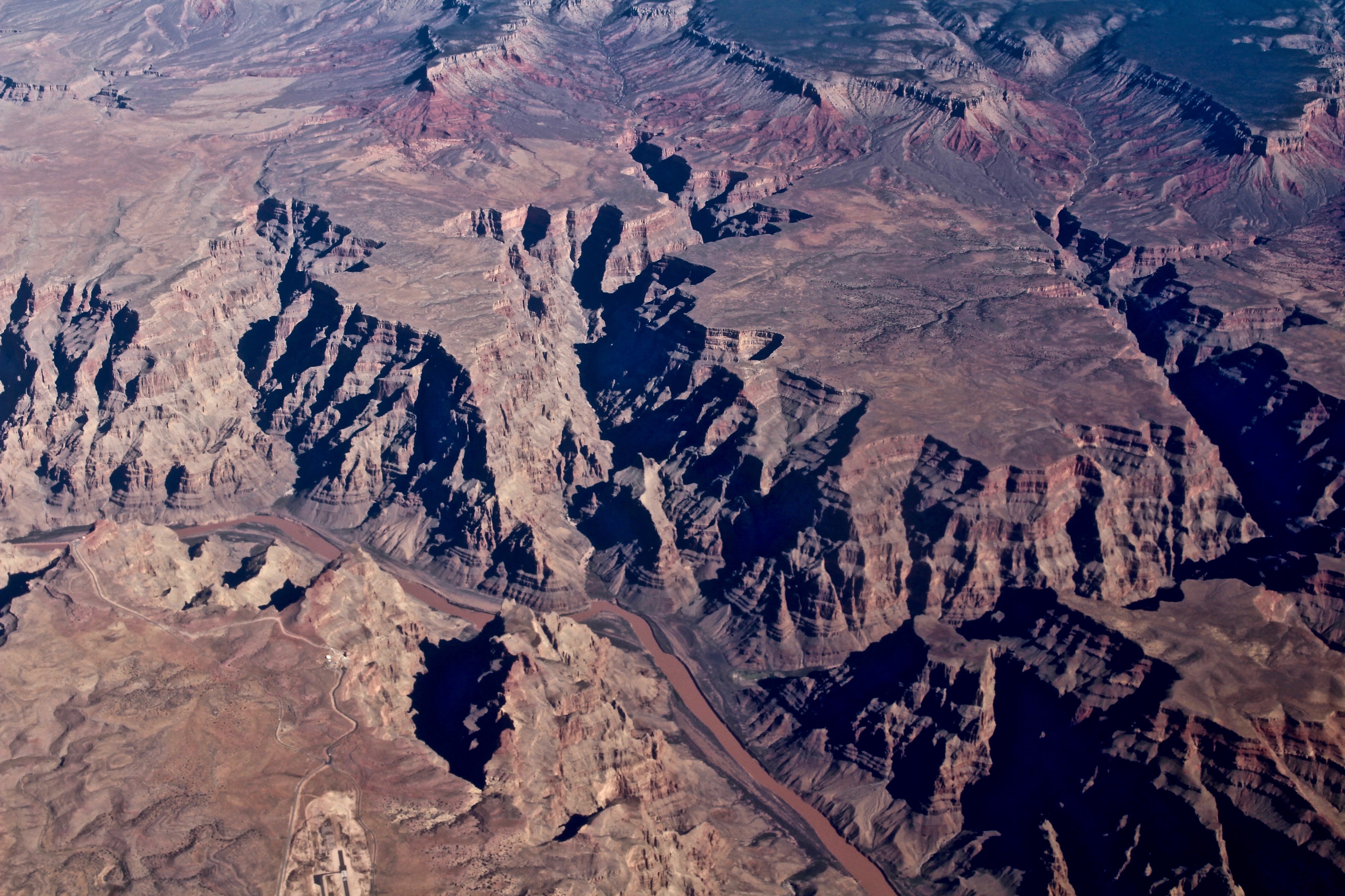 grand canyon south rim 4k, HD Wallpaper