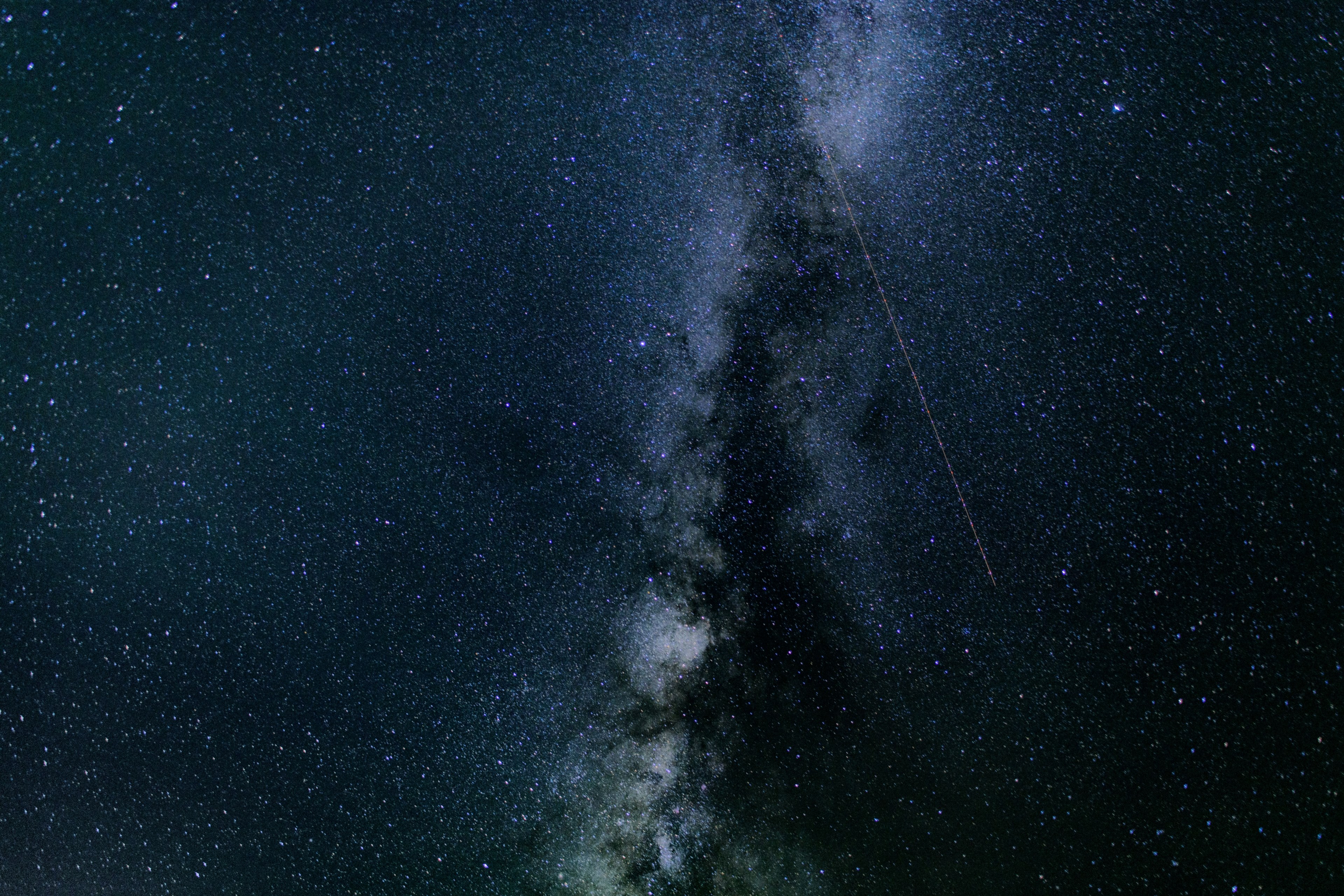 night sky night sky and astrophotography 4k, HD Wallpaper