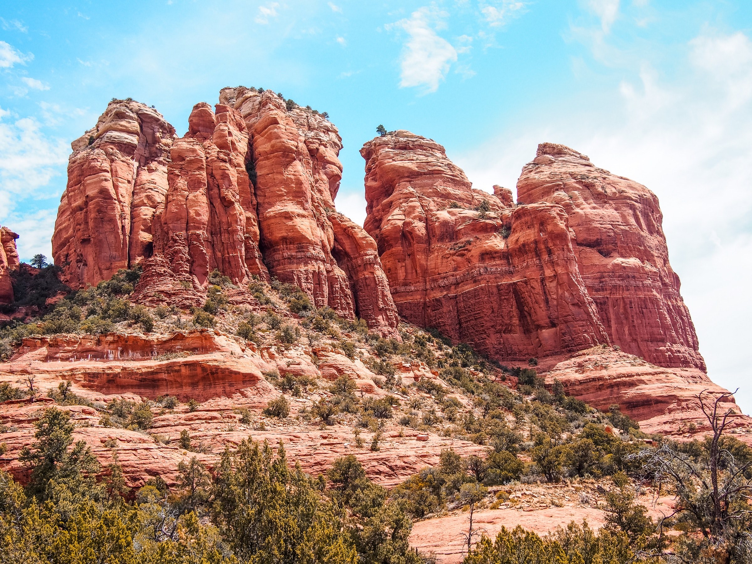 sandstone mountain formations in the desert of utah, sandstone in the desert 4k, HD Wallpaper