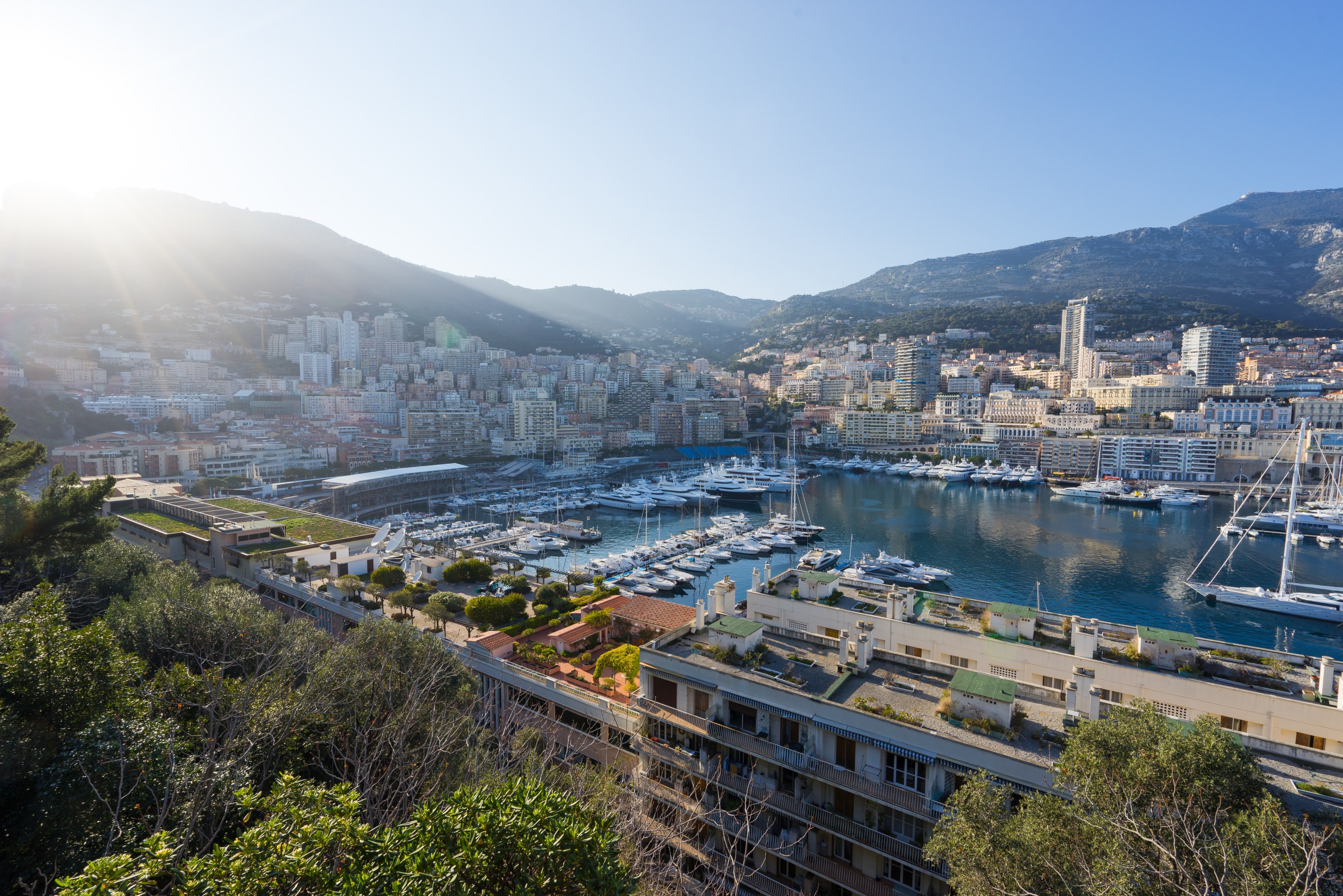 port town marina and harbor 4k, HD Wallpaper