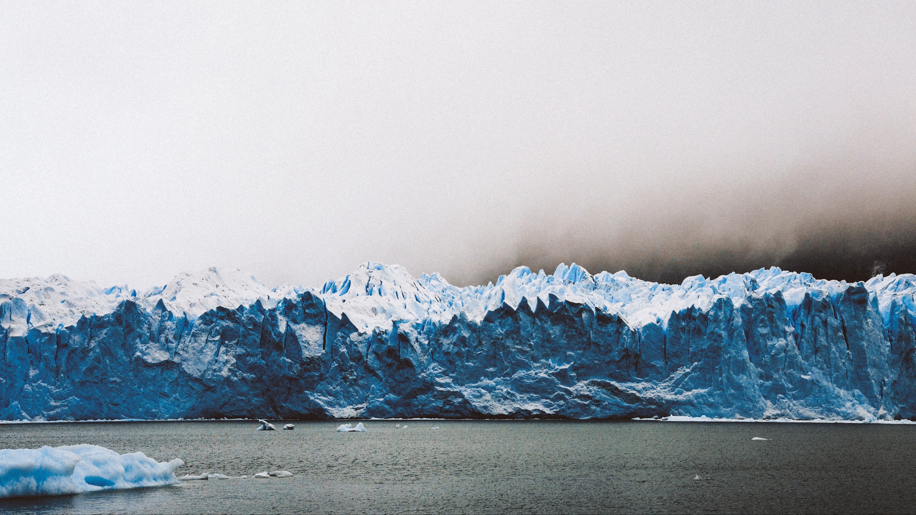 perito moreno glacier, glacier, los glaciares national park, argentina, 4k, HD Wallpaper