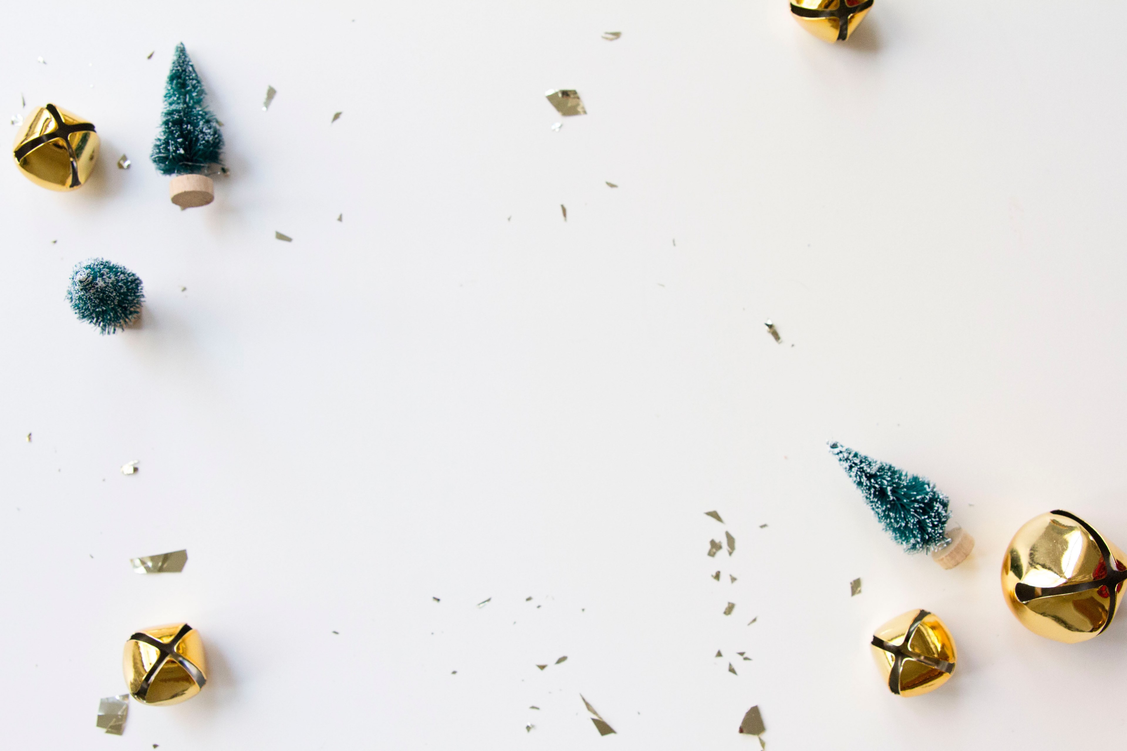 holiday christma jingle and green 4k, HD Wallpaper