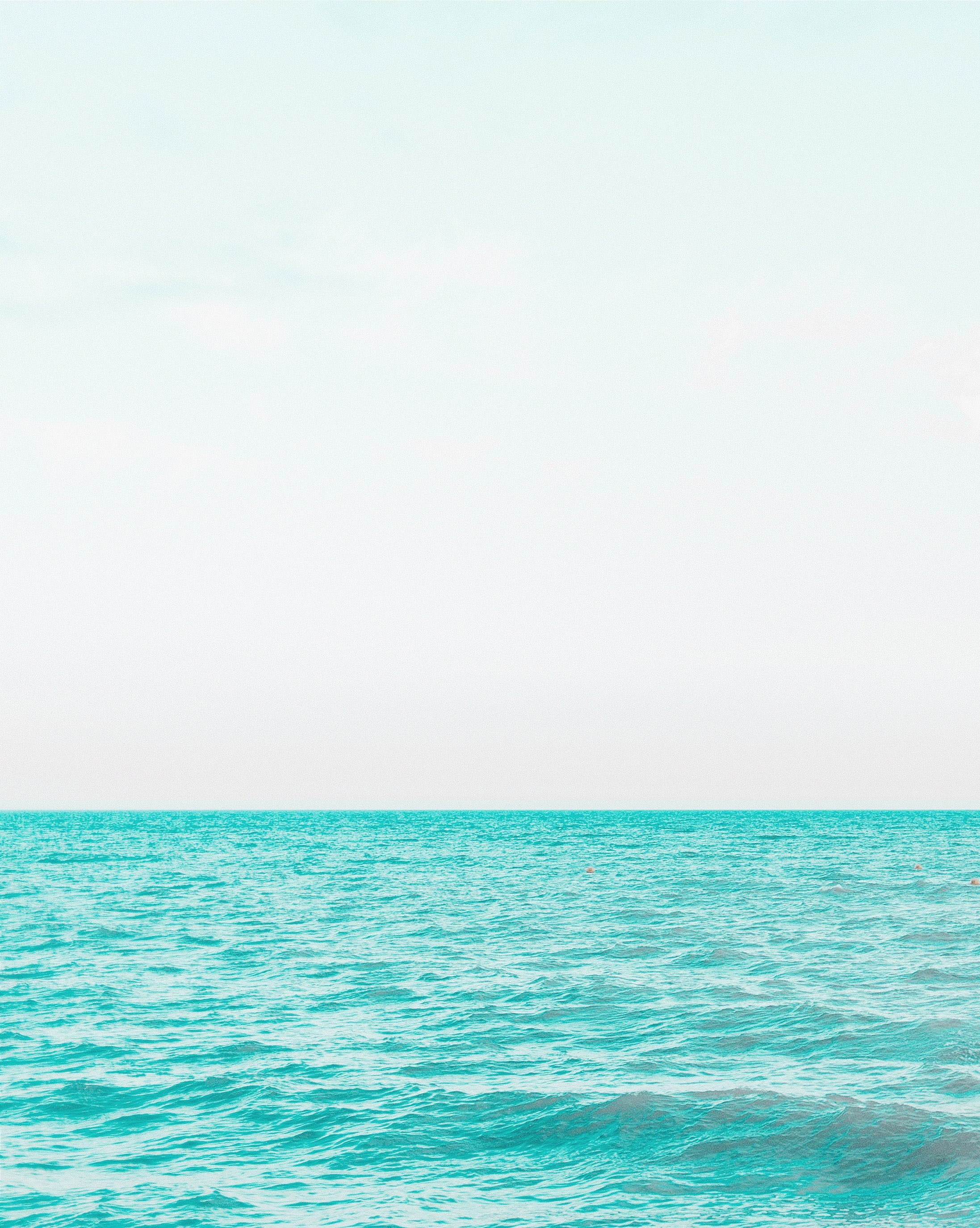 teal blue waves, _blue ocean waves 4k, Phone HD Wallpaper