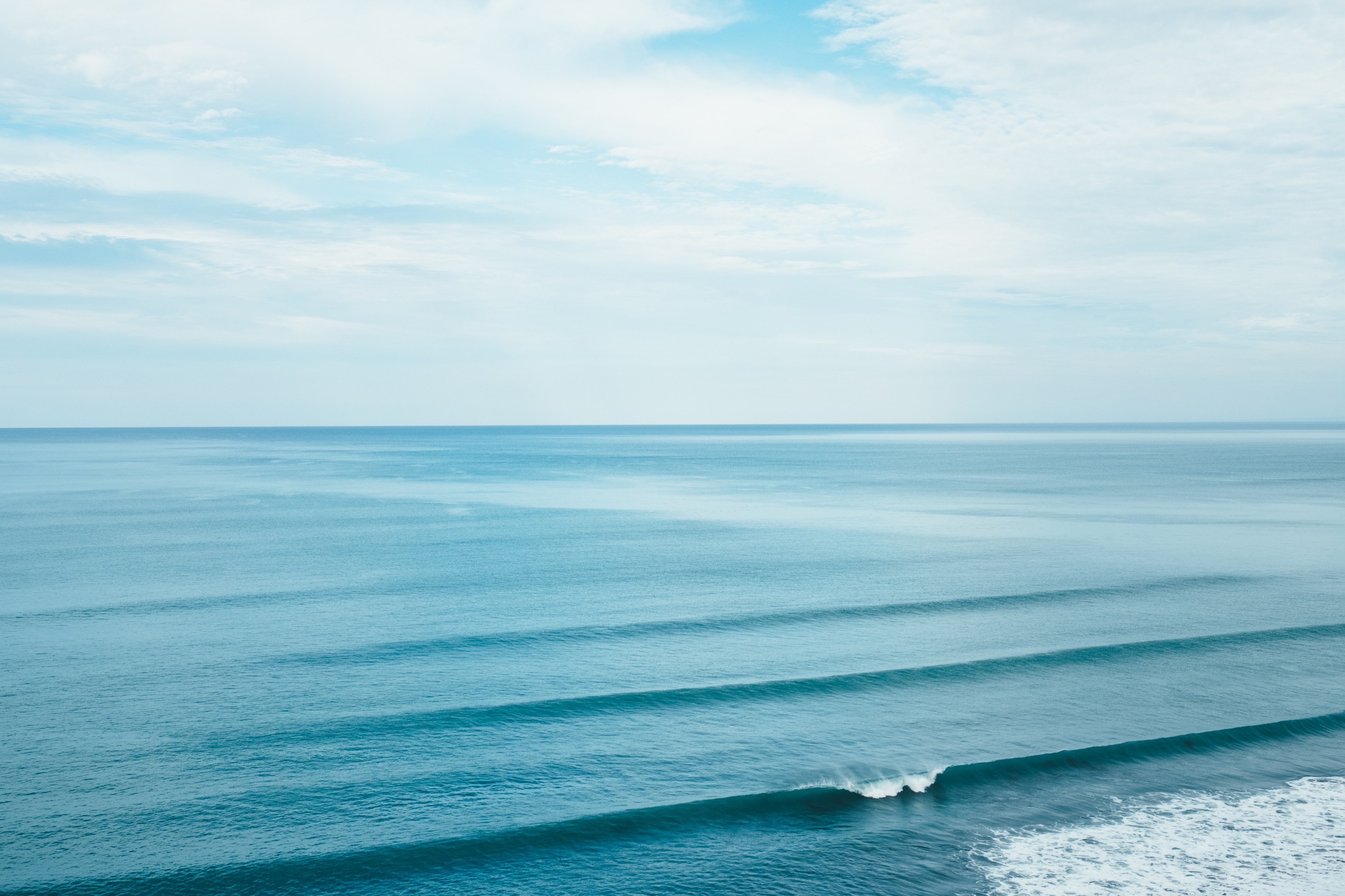 the waves in the ocean in mahia, mahia ocean waves 4k, HD Wallpaper