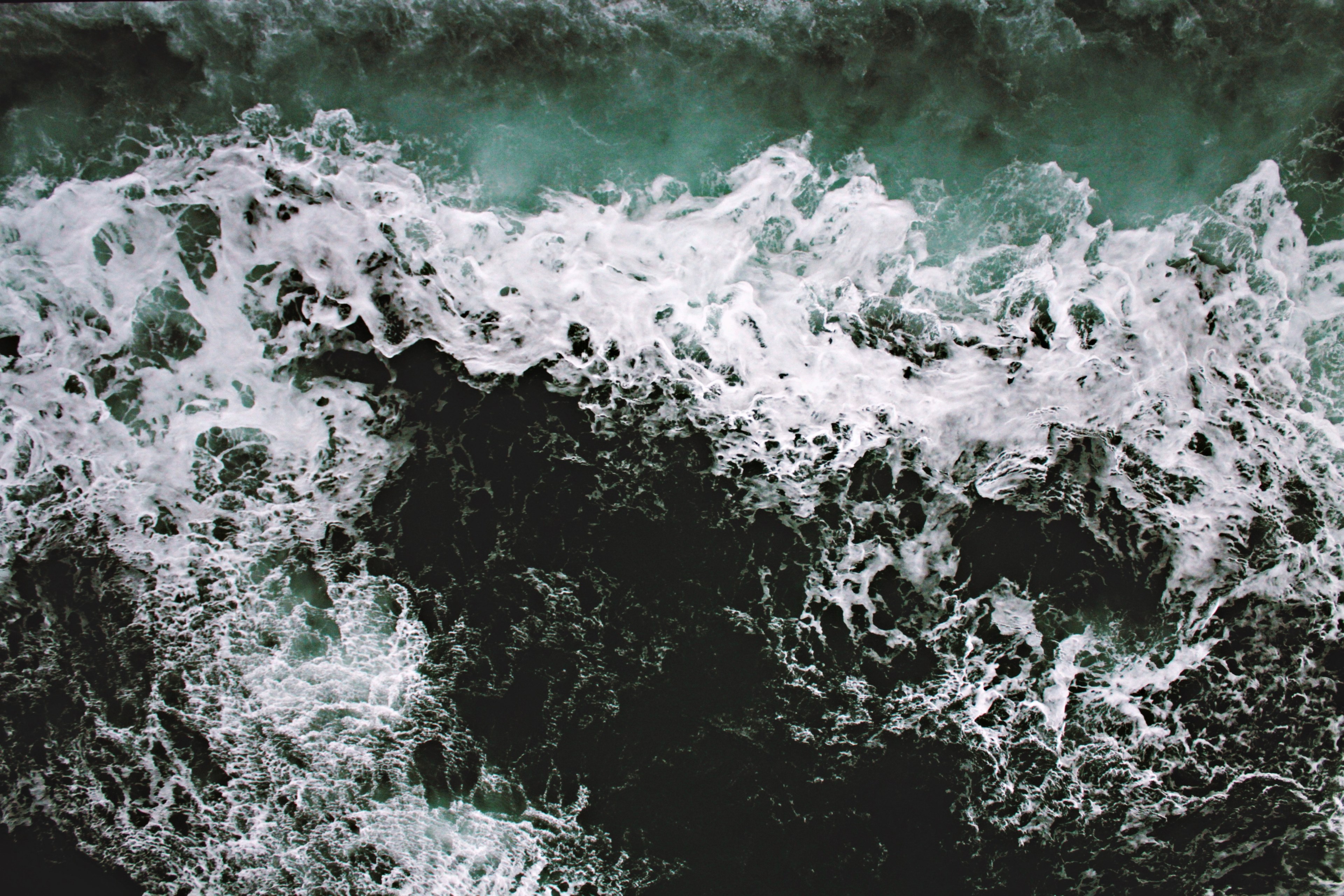 water ocean wafe and sea 4k, HD Wallpaper