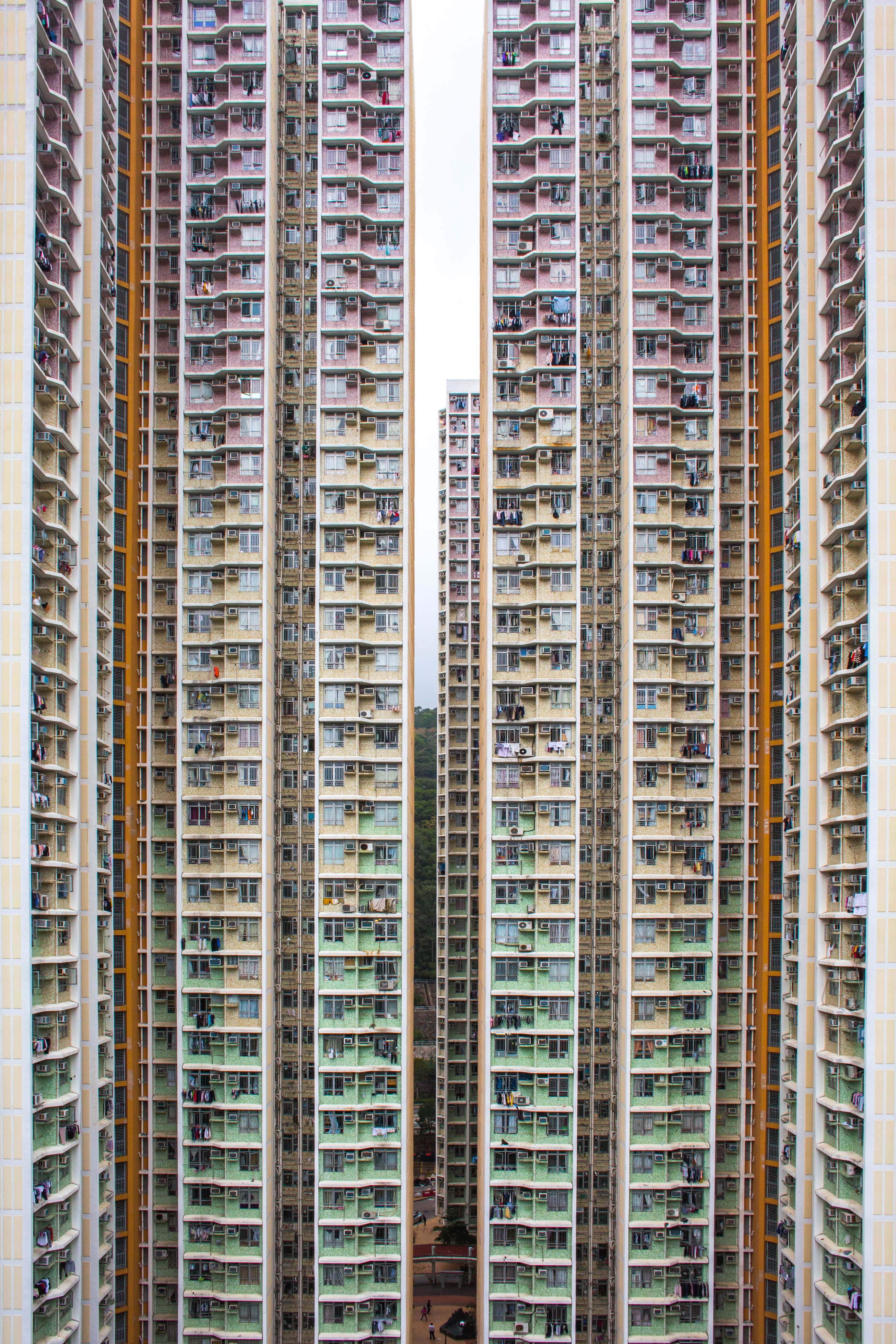 building city window and balcony hd, 4k, Phone HD Wallpaper
