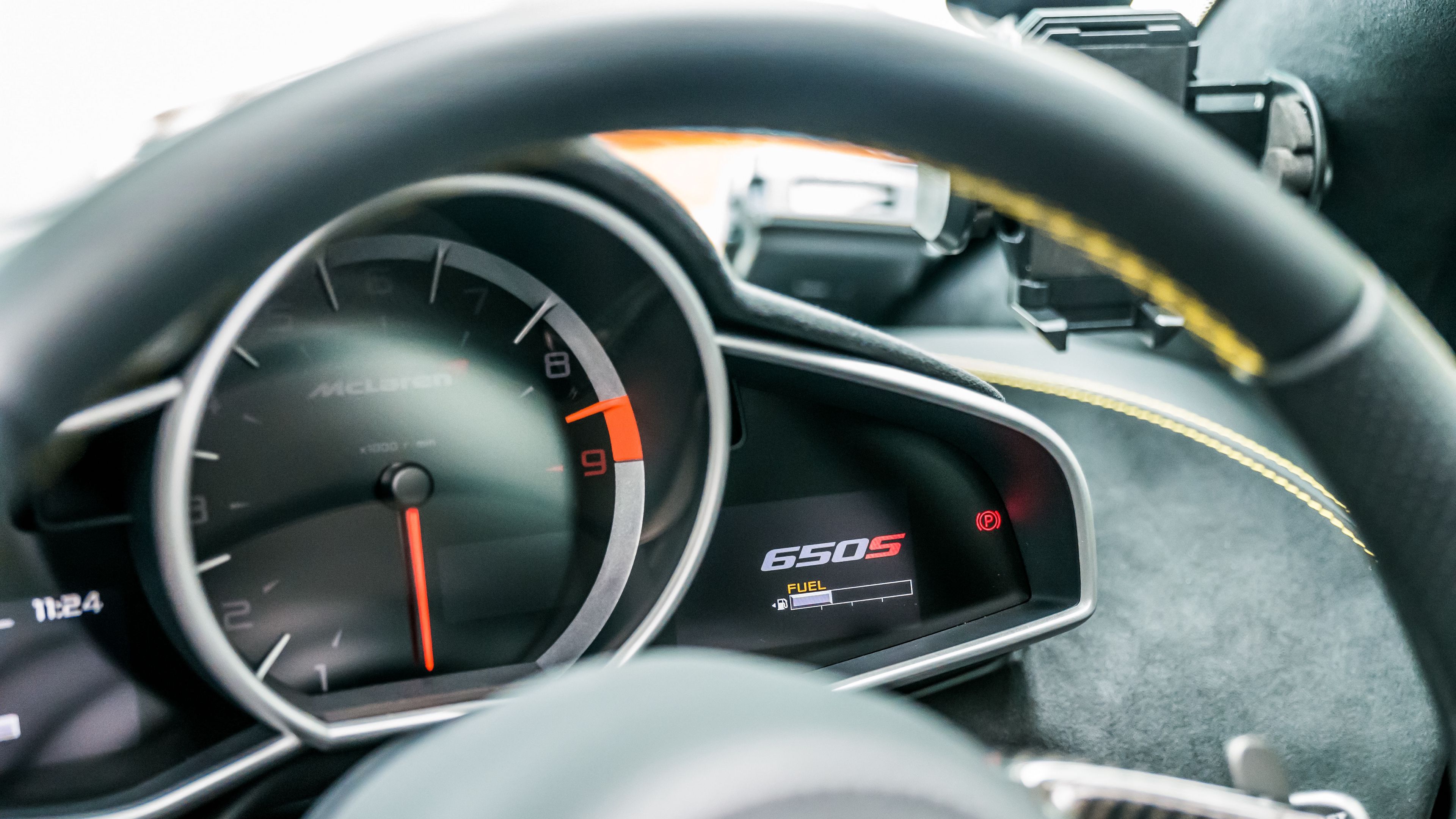 speedometer, steering wheel, car, 4k, HD Wallpaper
