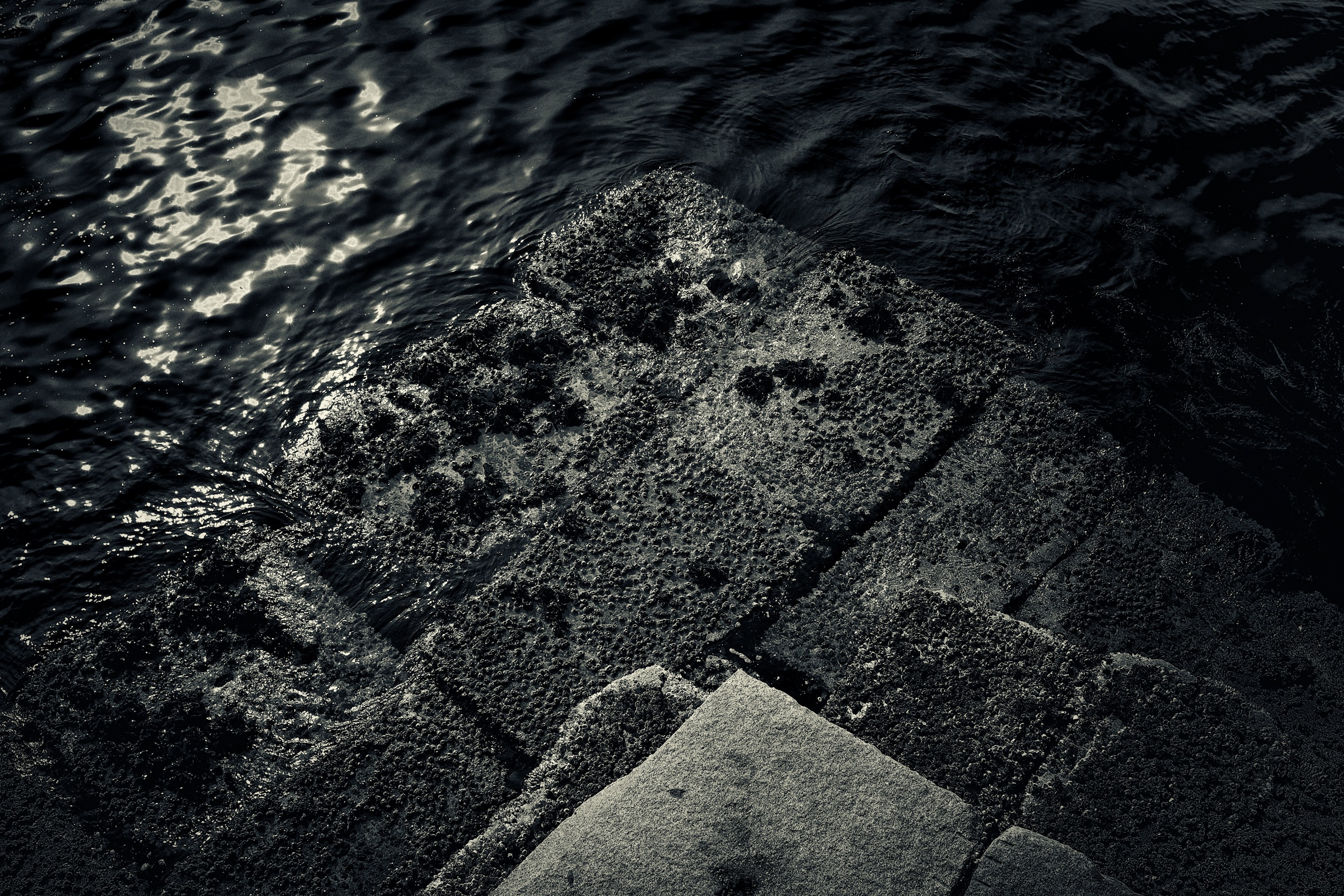 stone angle brick and step 4k, HD Wallpaper