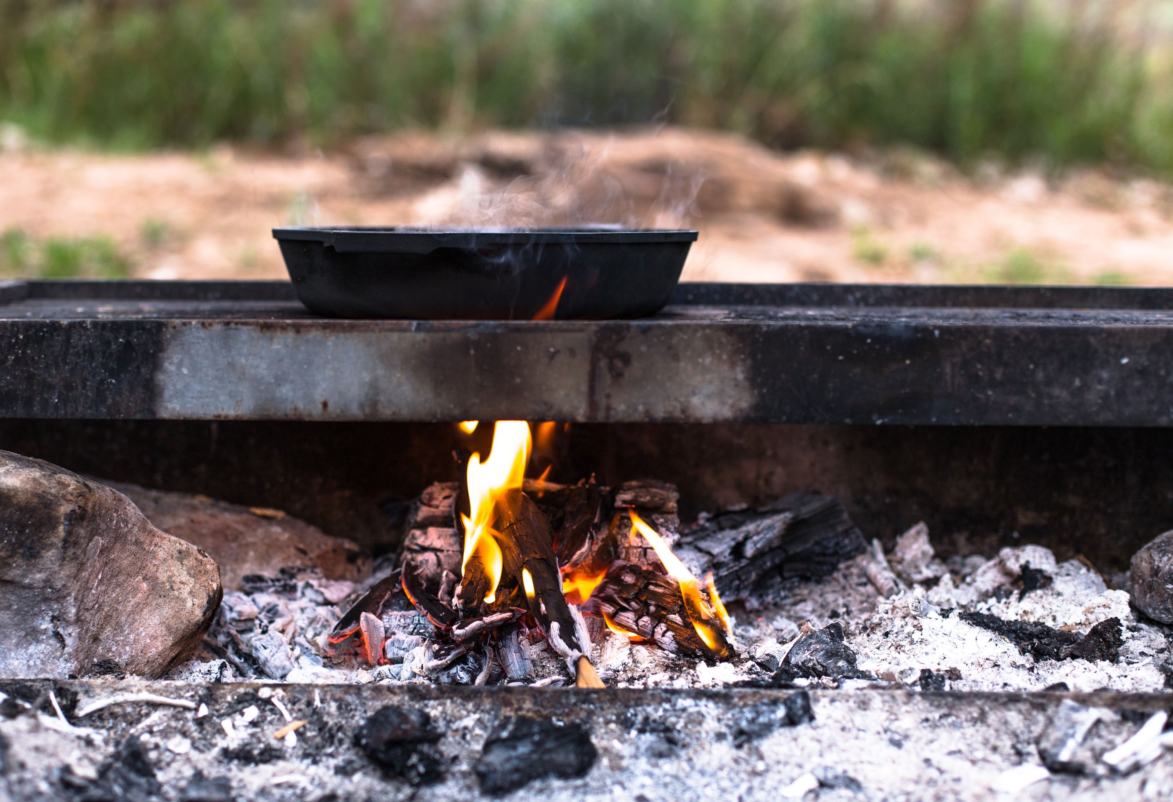 fire flame coal and ash 4k, HD Wallpaper
