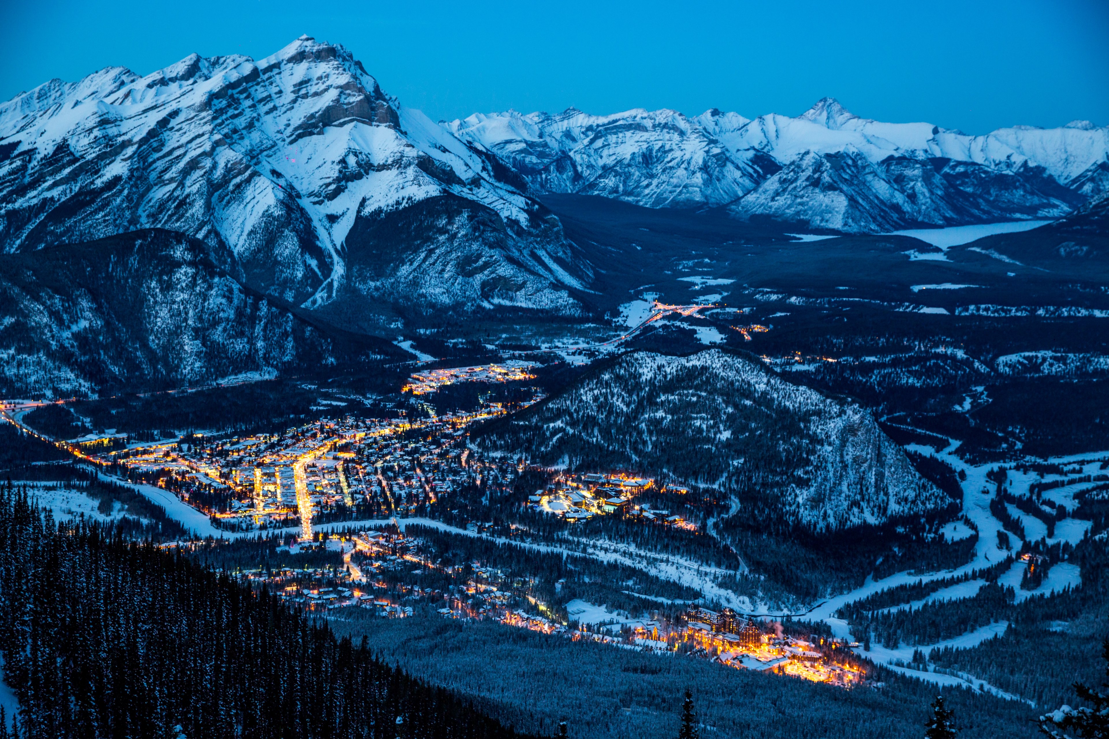 banff 4k, HD Wallpaper