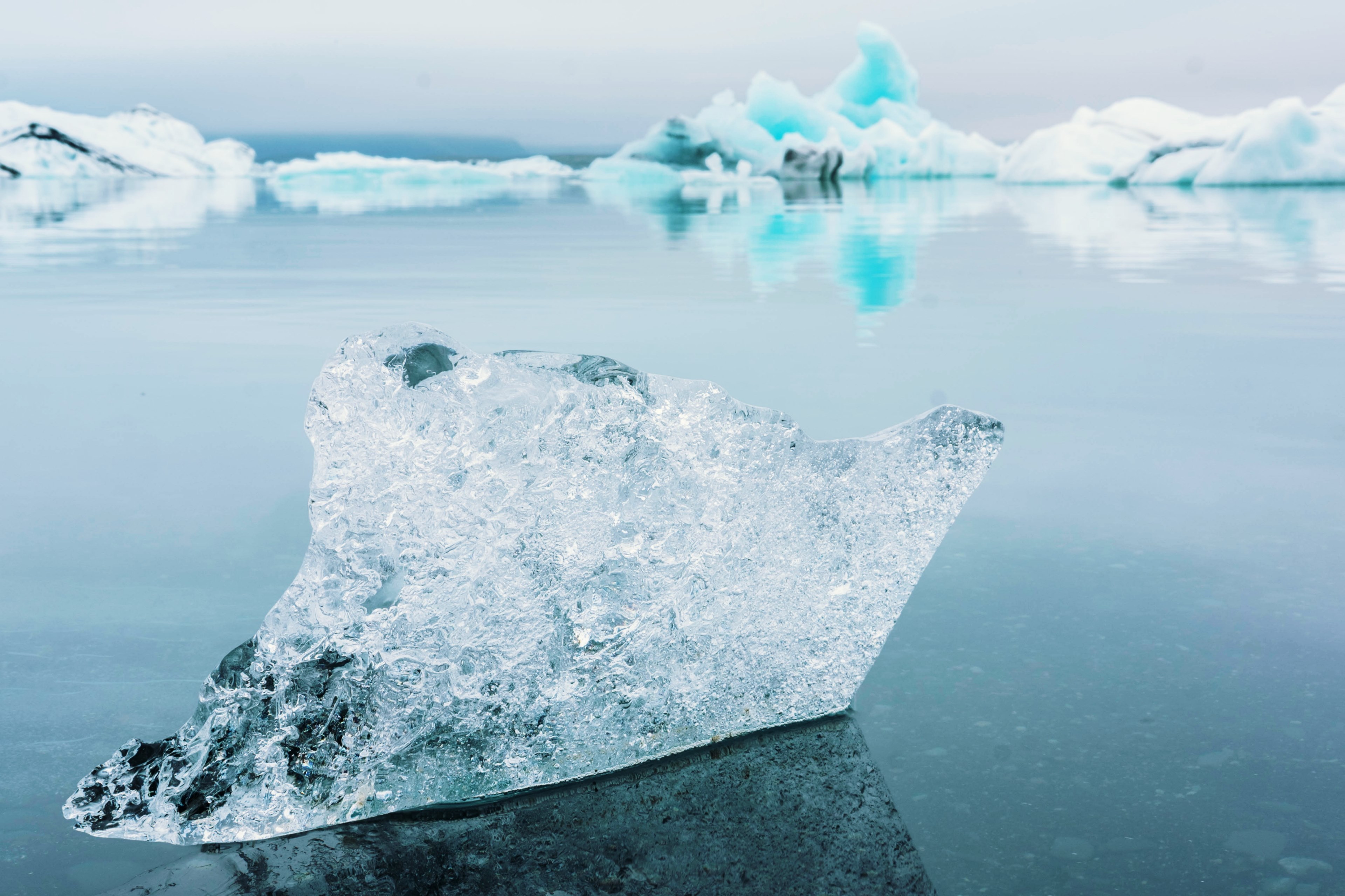 icelandic forms 4k, HD Wallpaper