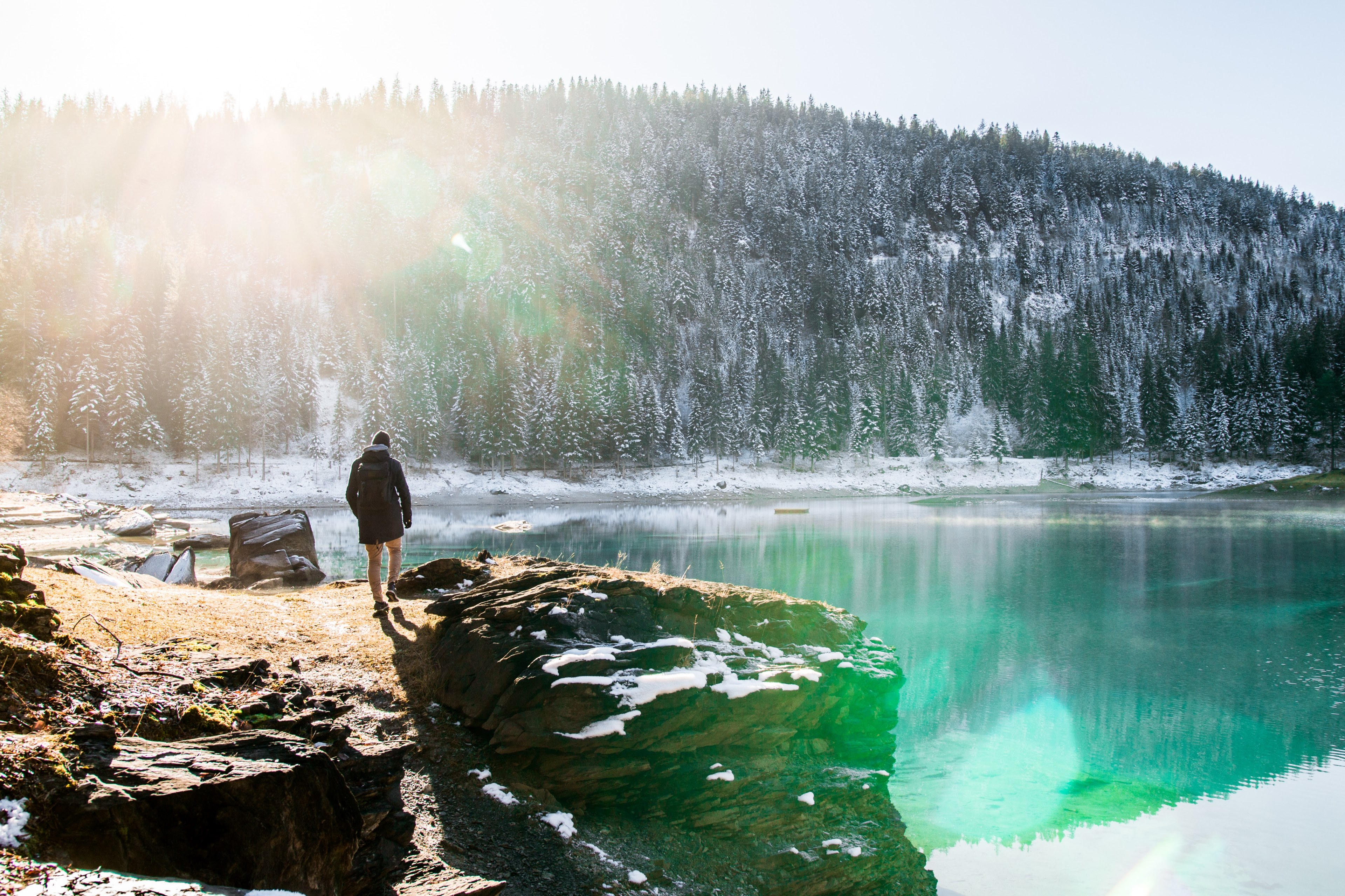 winter wonderland 4k, HD Wallpaper