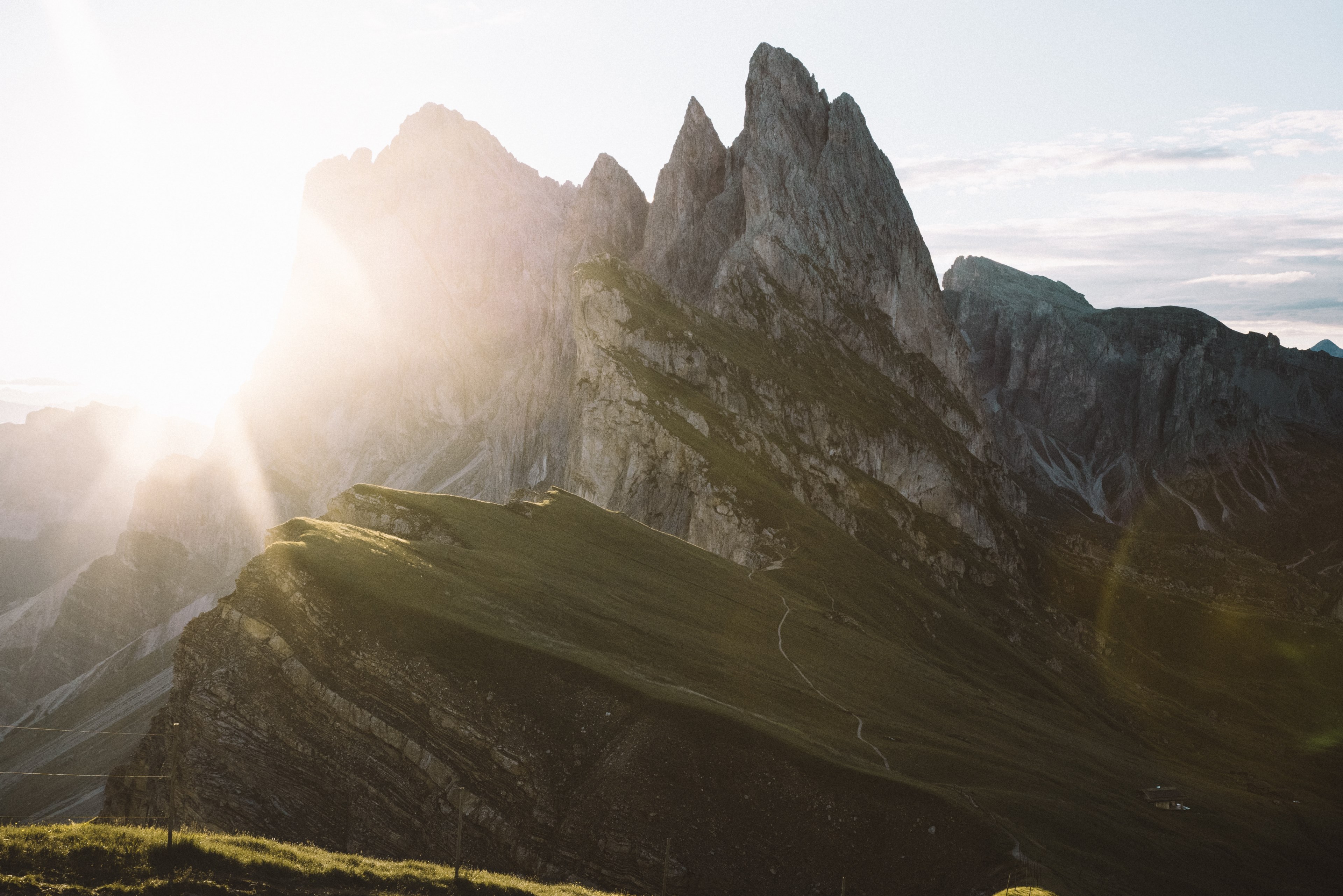 the dolomites 4k, HD Wallpaper
