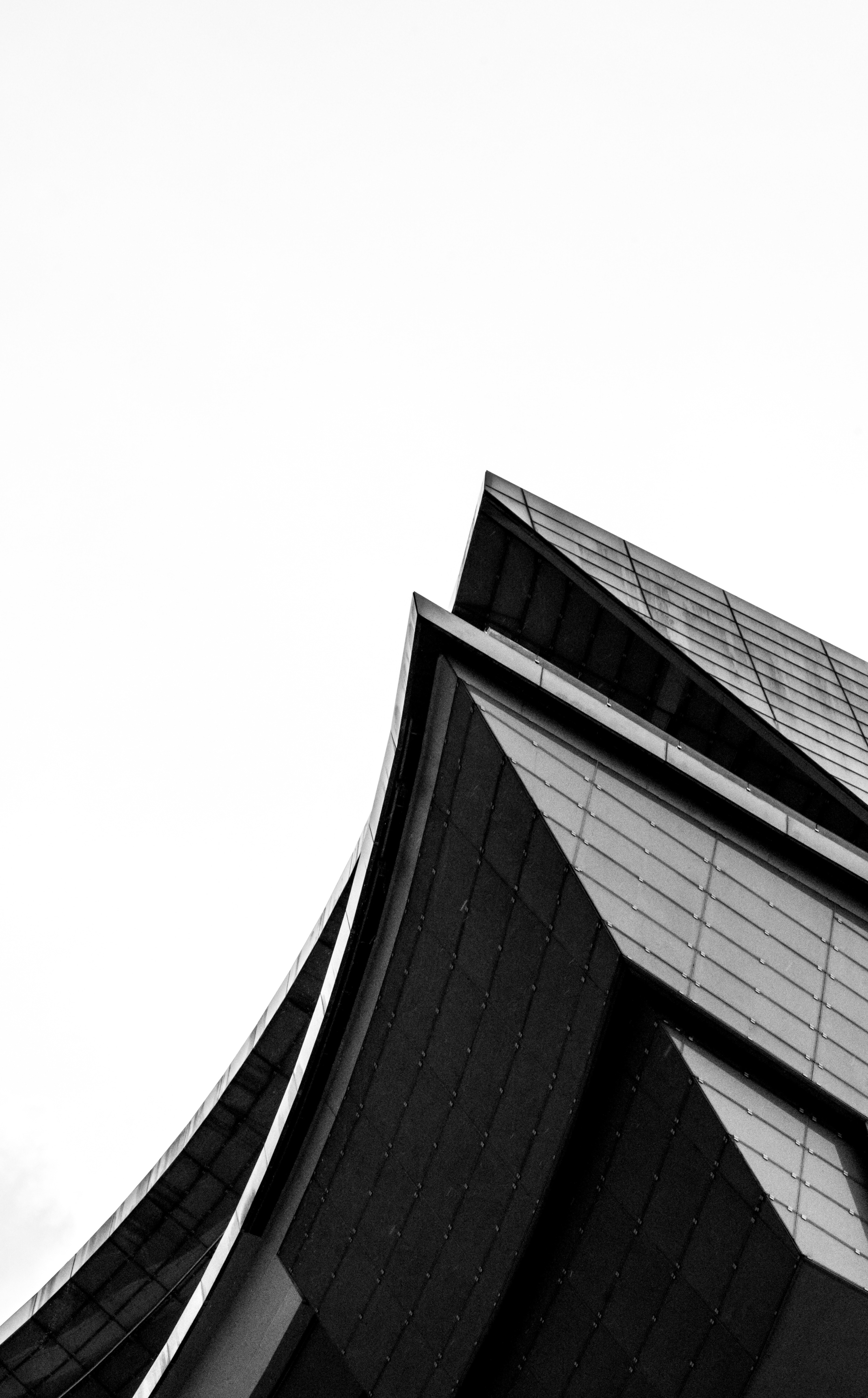building architecture corner and roof hd, 4k, Phone HD Wallpaper