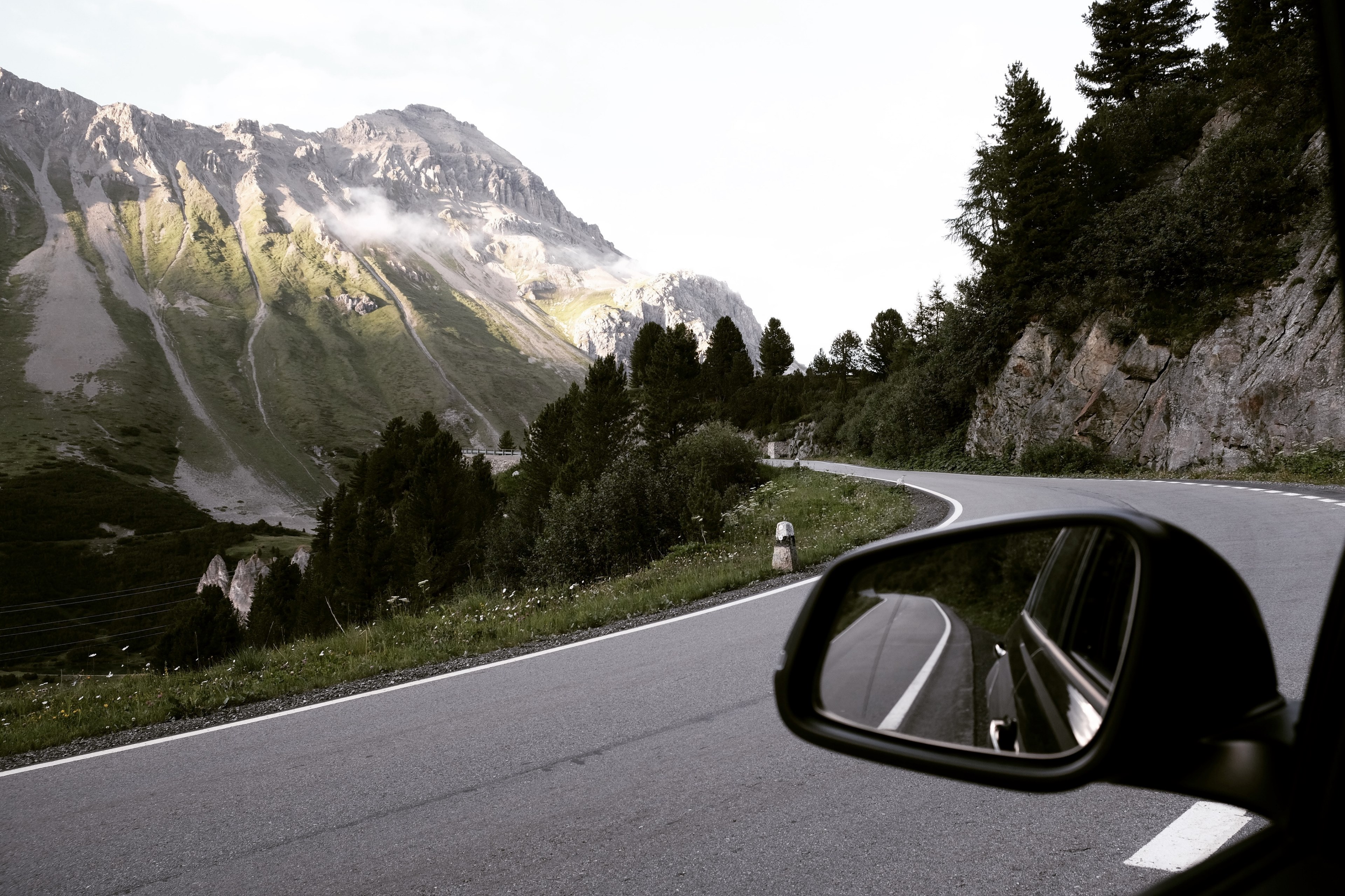 driving the albula pass 4k, HD Wallpaper