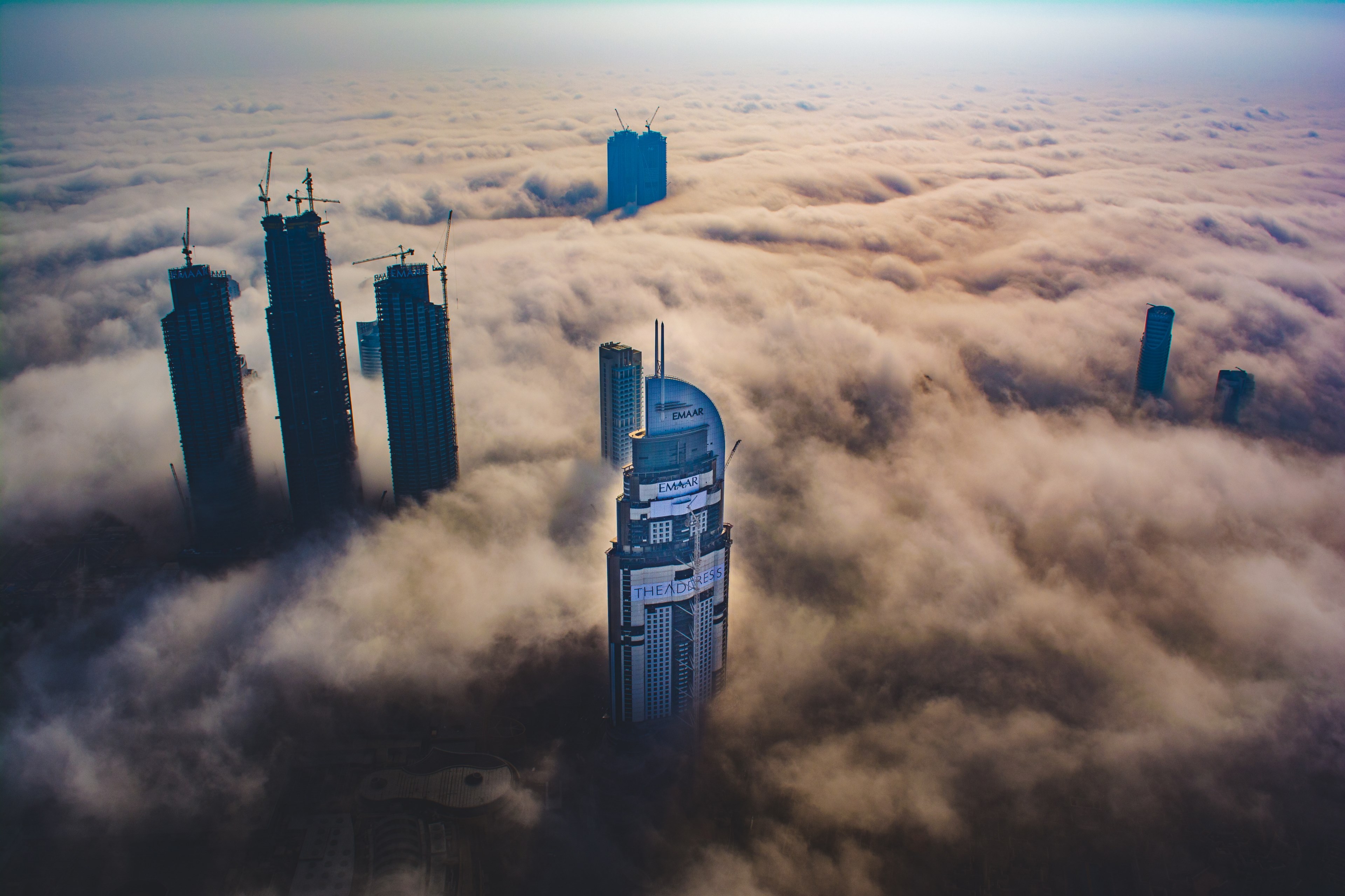 above the clouds 4k, HD Wallpaper