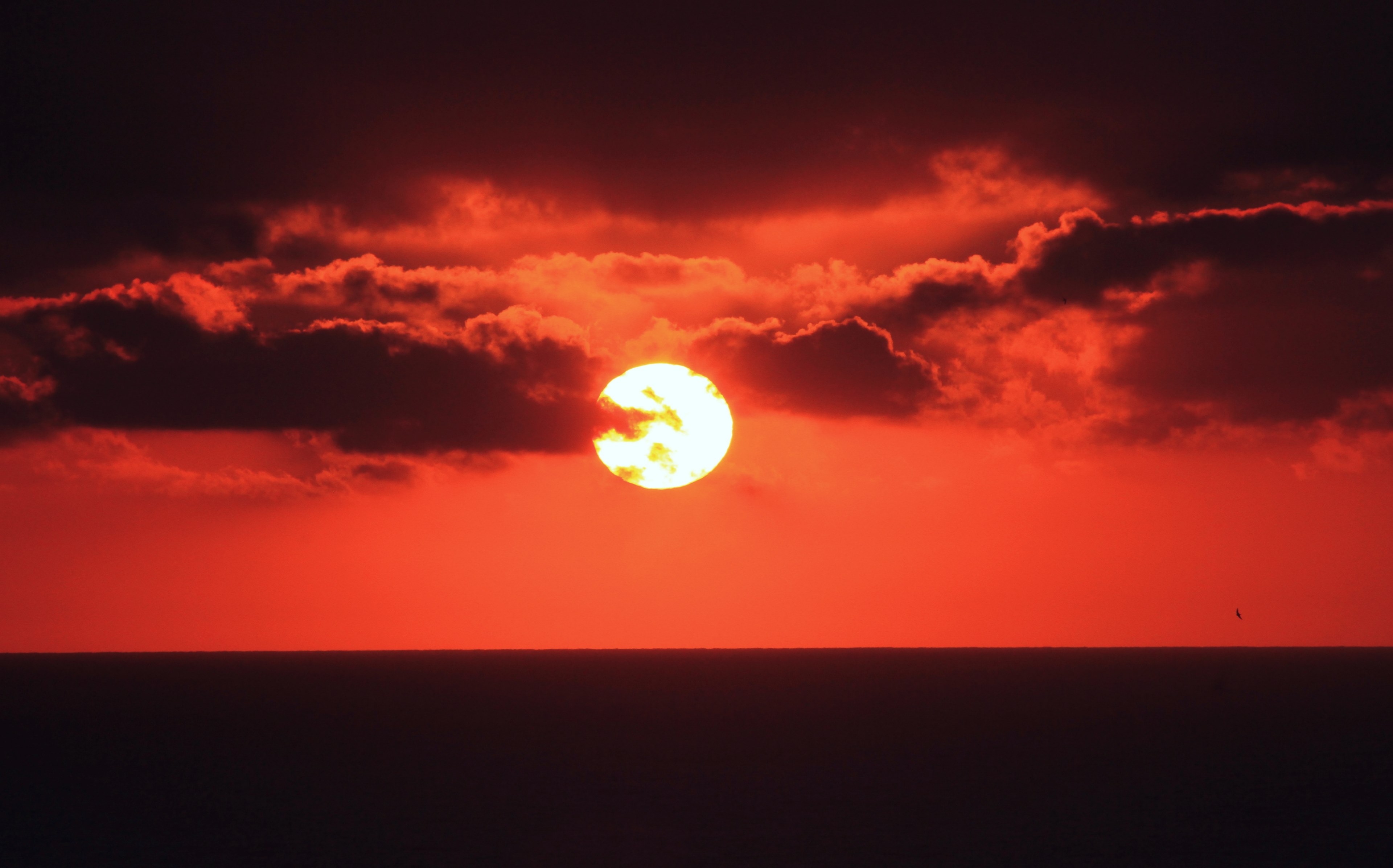 sunset asilah city 4k, HD Wallpaper