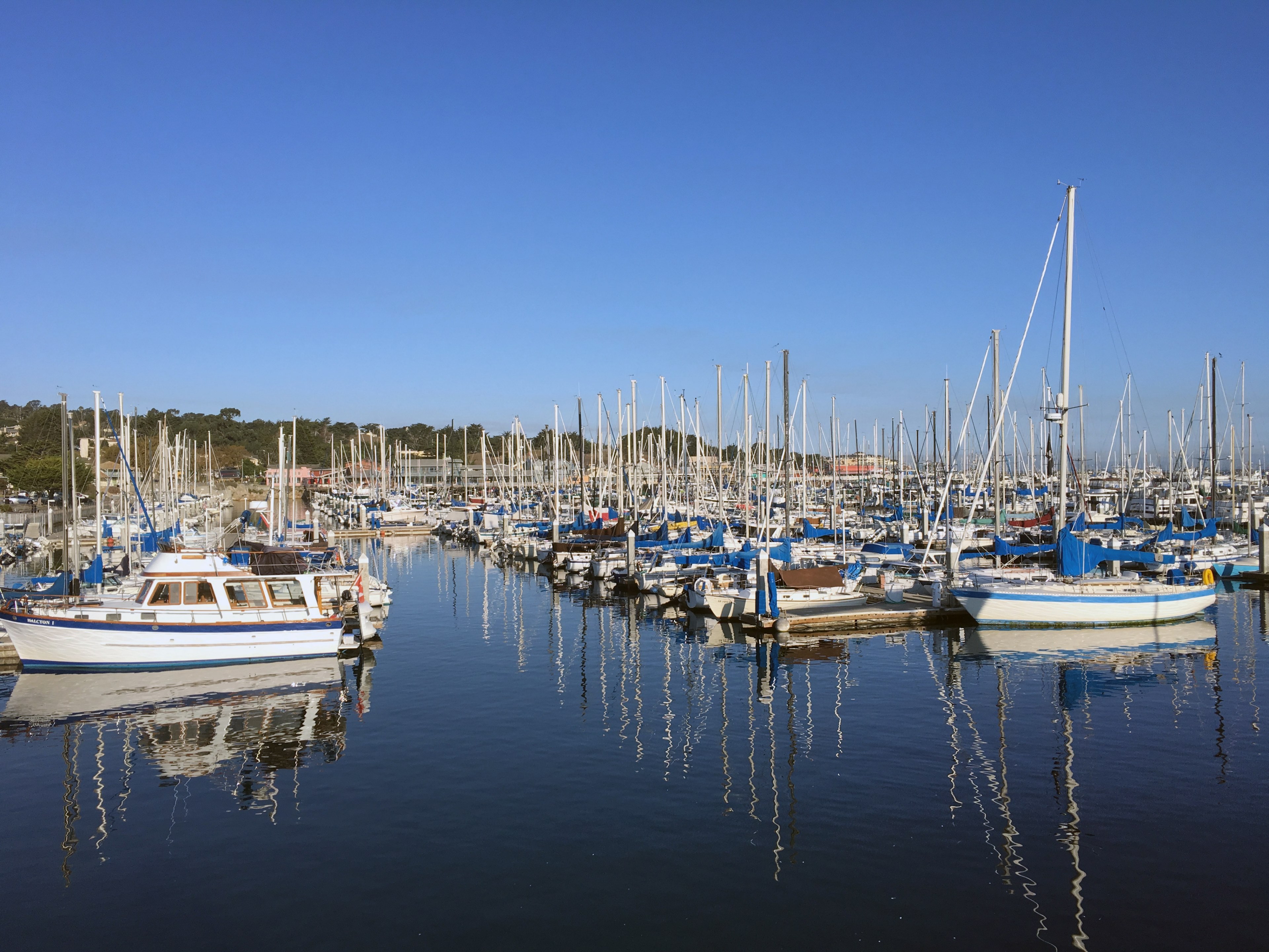 boat marina water and harbor 4k, HD Wallpaper