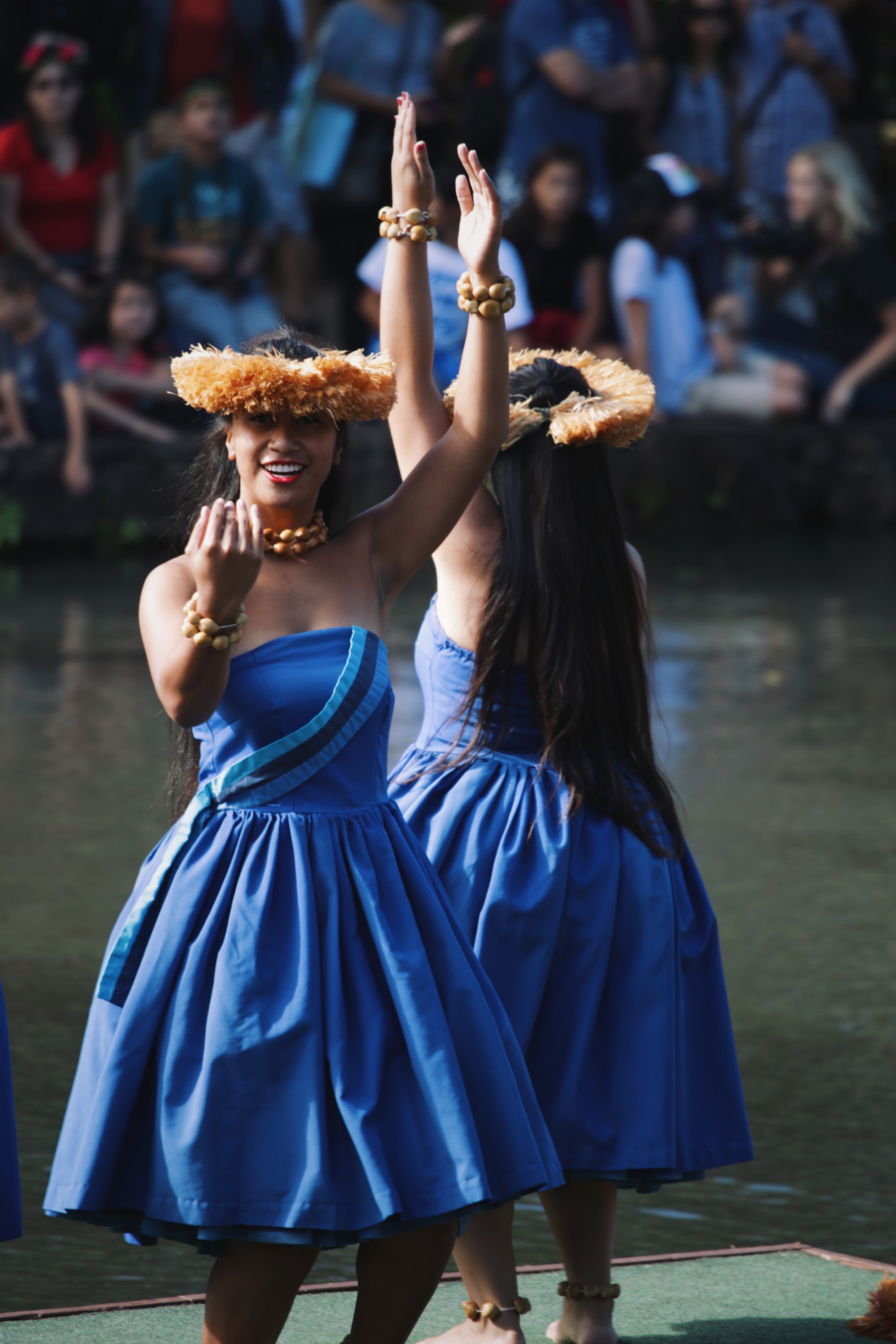 hawaiian dancers 4k, Phone HD Wallpaper
