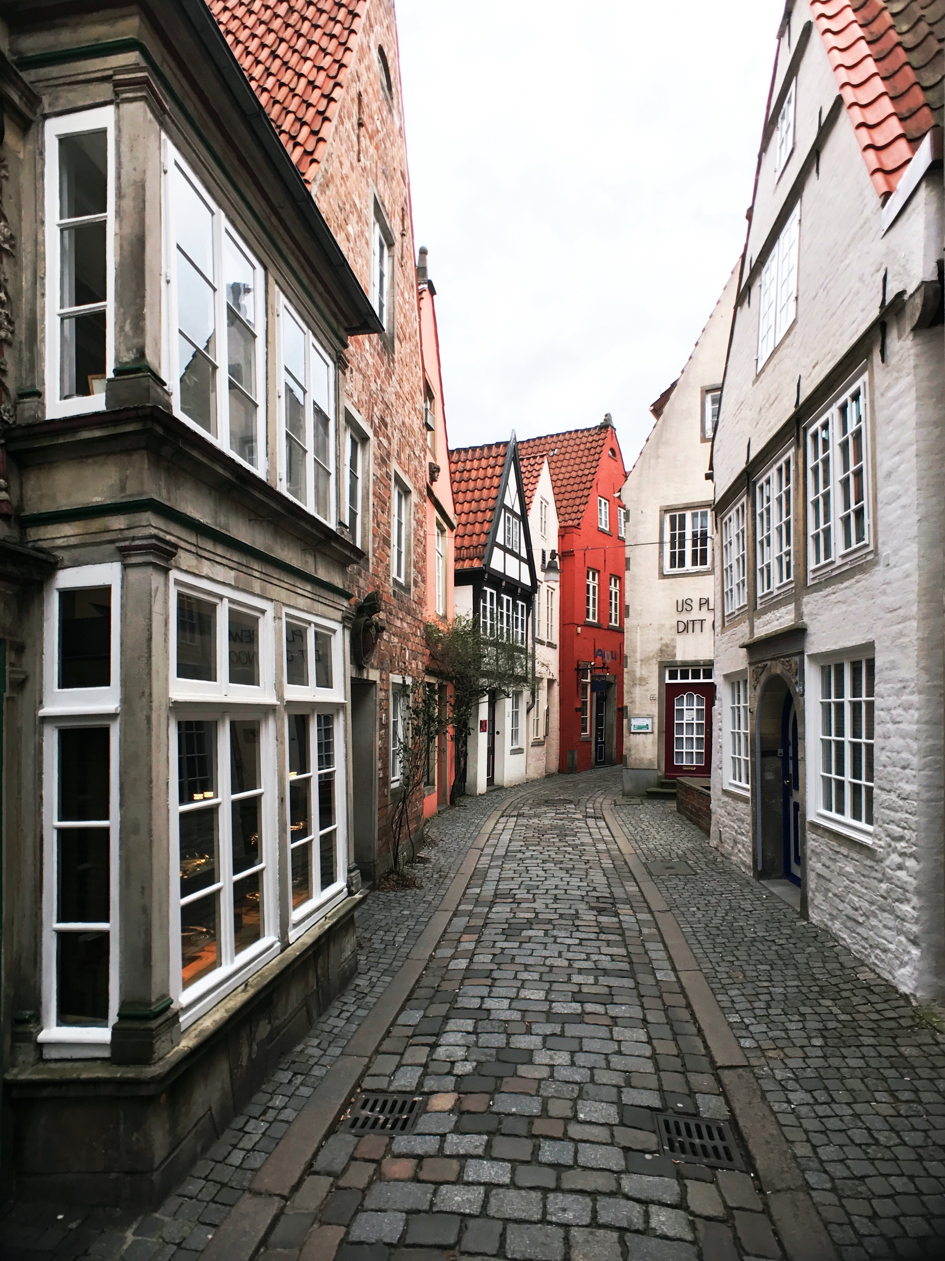 postcard of bremen 4k, Phone HD Wallpaper