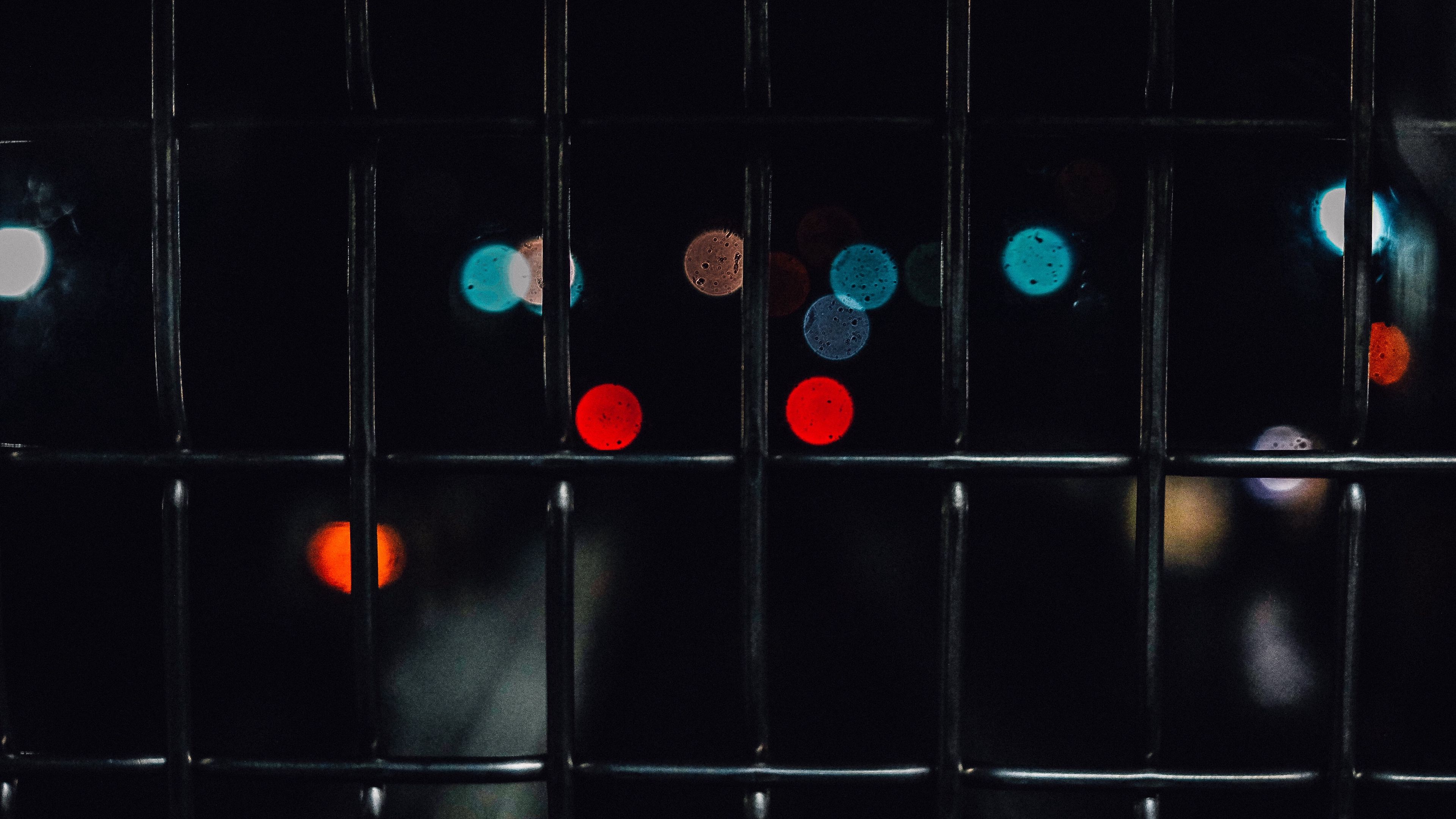 lattice, glare, light, 4k, HD Wallpaper