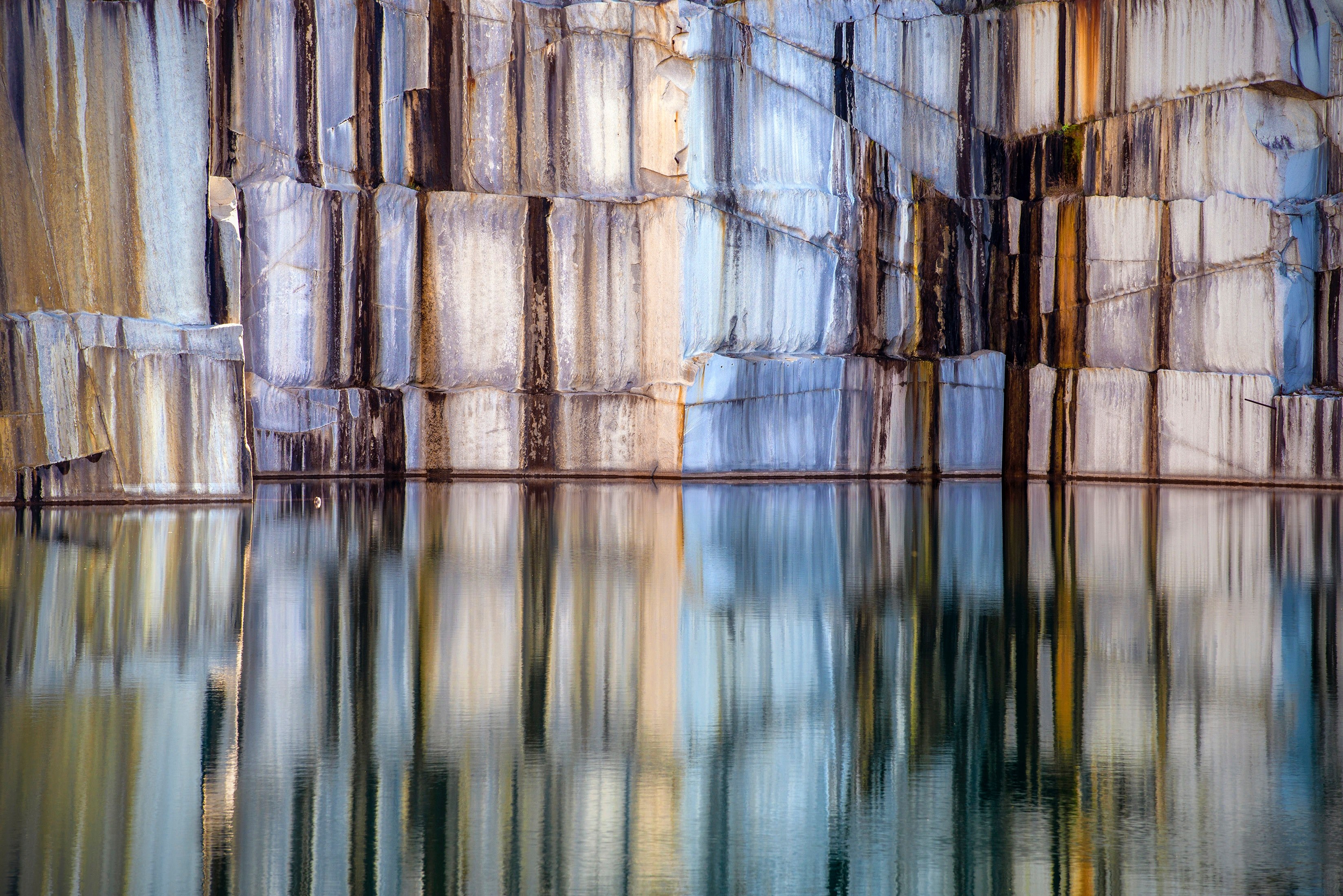 symmetry symmetrical abstract and rock formation 4k, HD Wallpaper