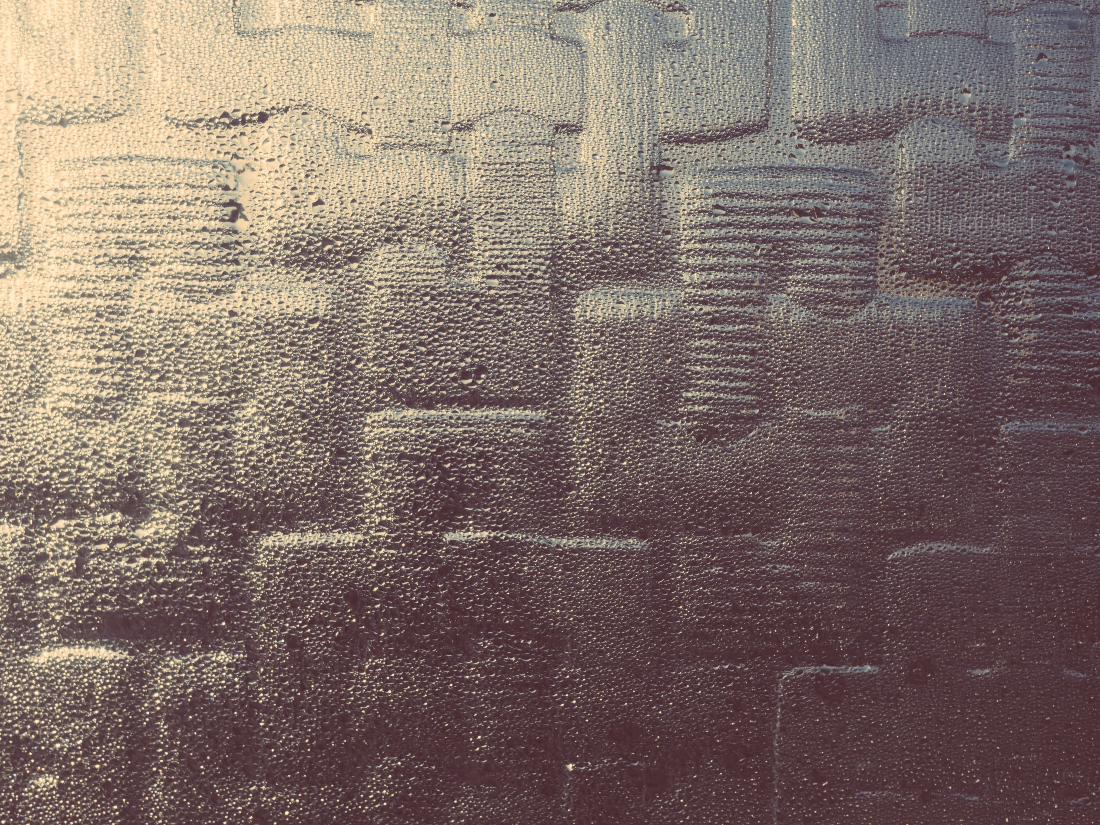 glass bathroom condensation and water droplet 4k, HD Wallpaper