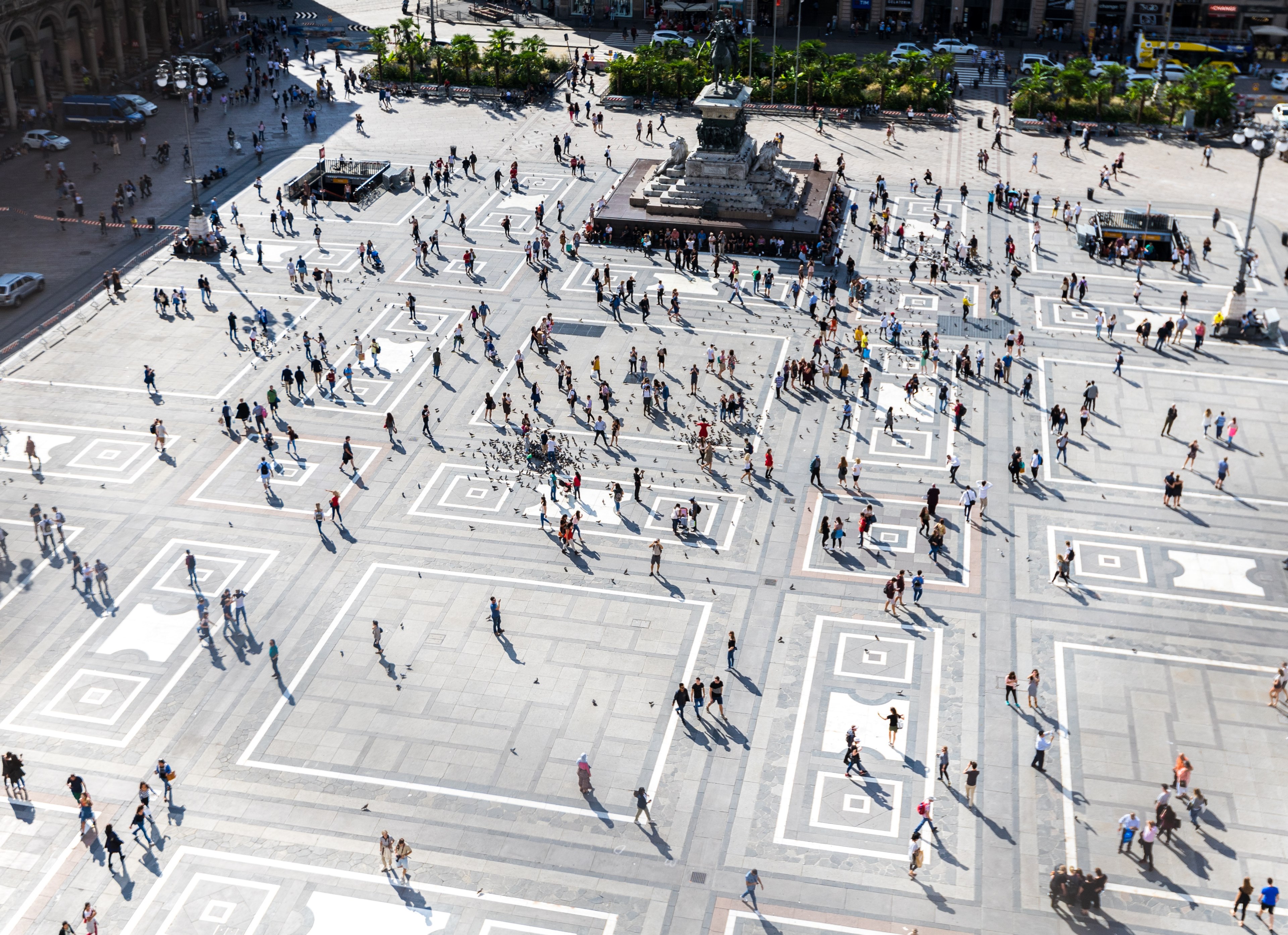 on top of the duomo 4k, HD Wallpaper