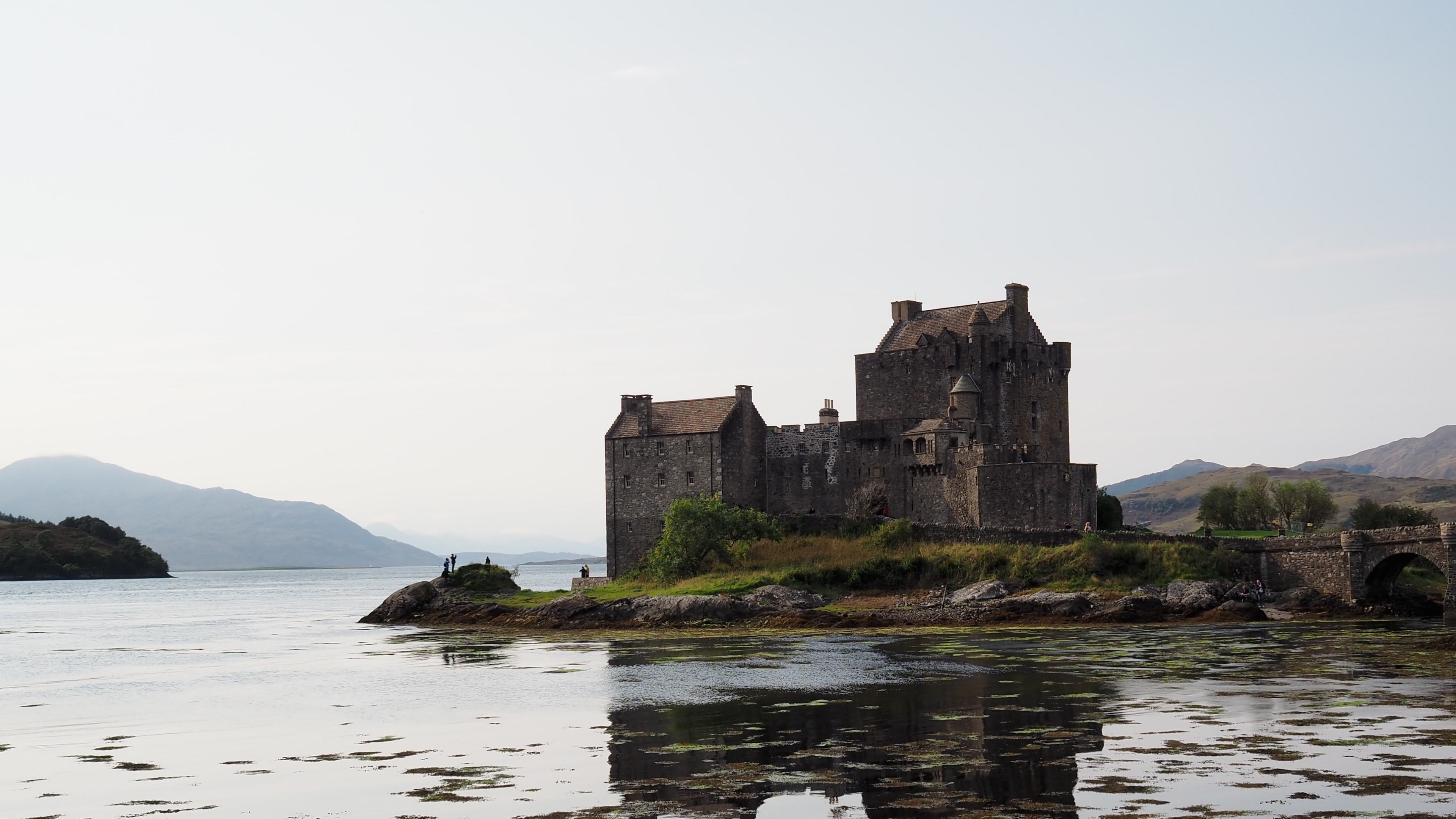 eilain donan castle 4k, HD Wallpaper