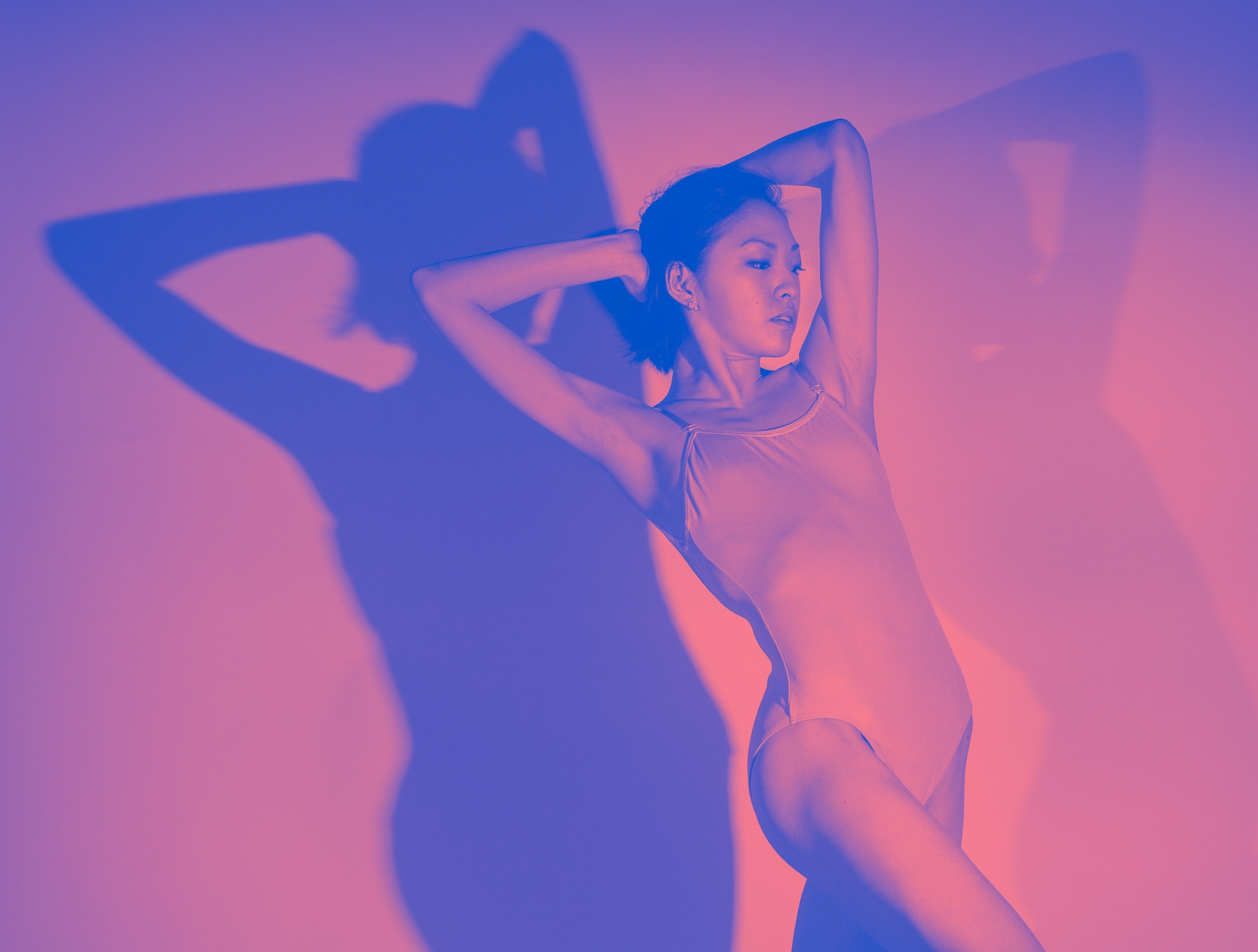 woman female pink and dancer 4k, HD Wallpaper