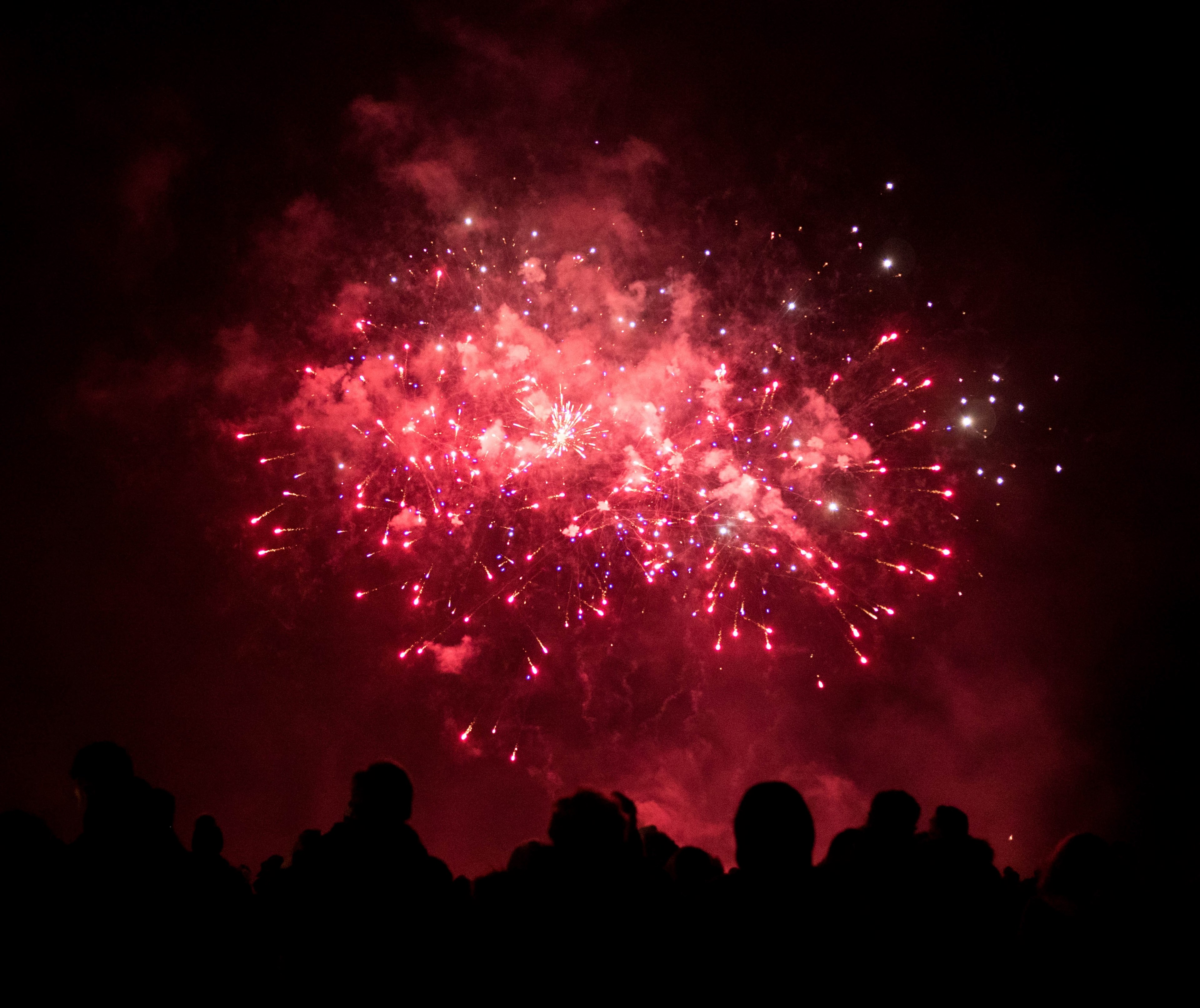 firework celebrating celebrate and celebration 4k, HD Wallpaper